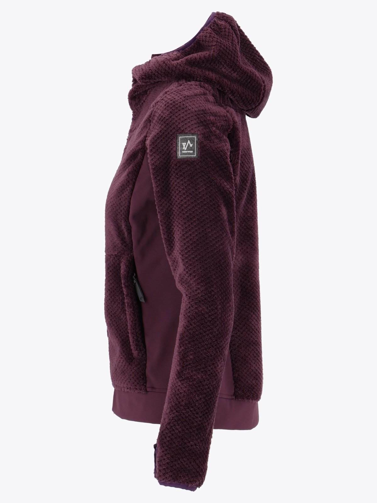 Twentyfour Isbre Air Fleece D Dyp Plomme