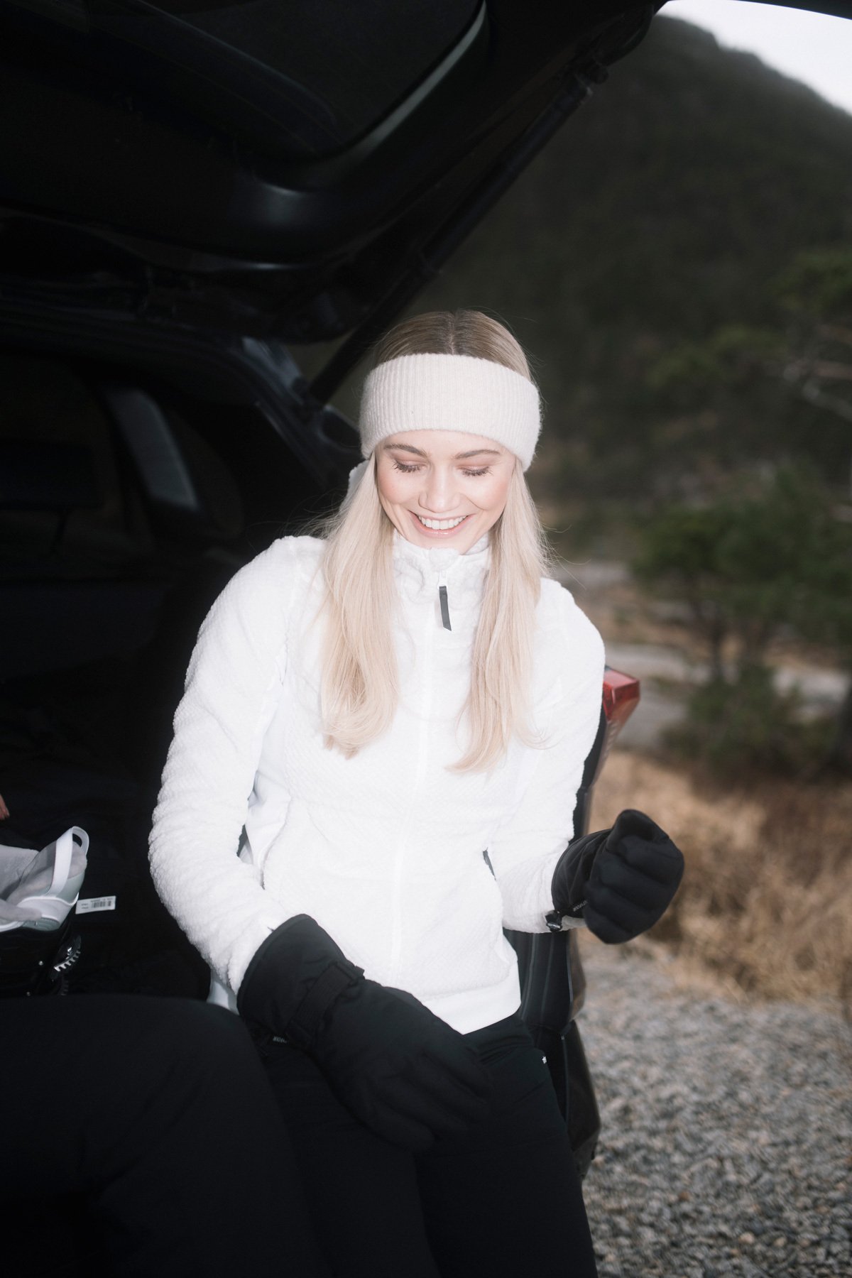 Twentyfour Isbre Air Fleece D Hvit