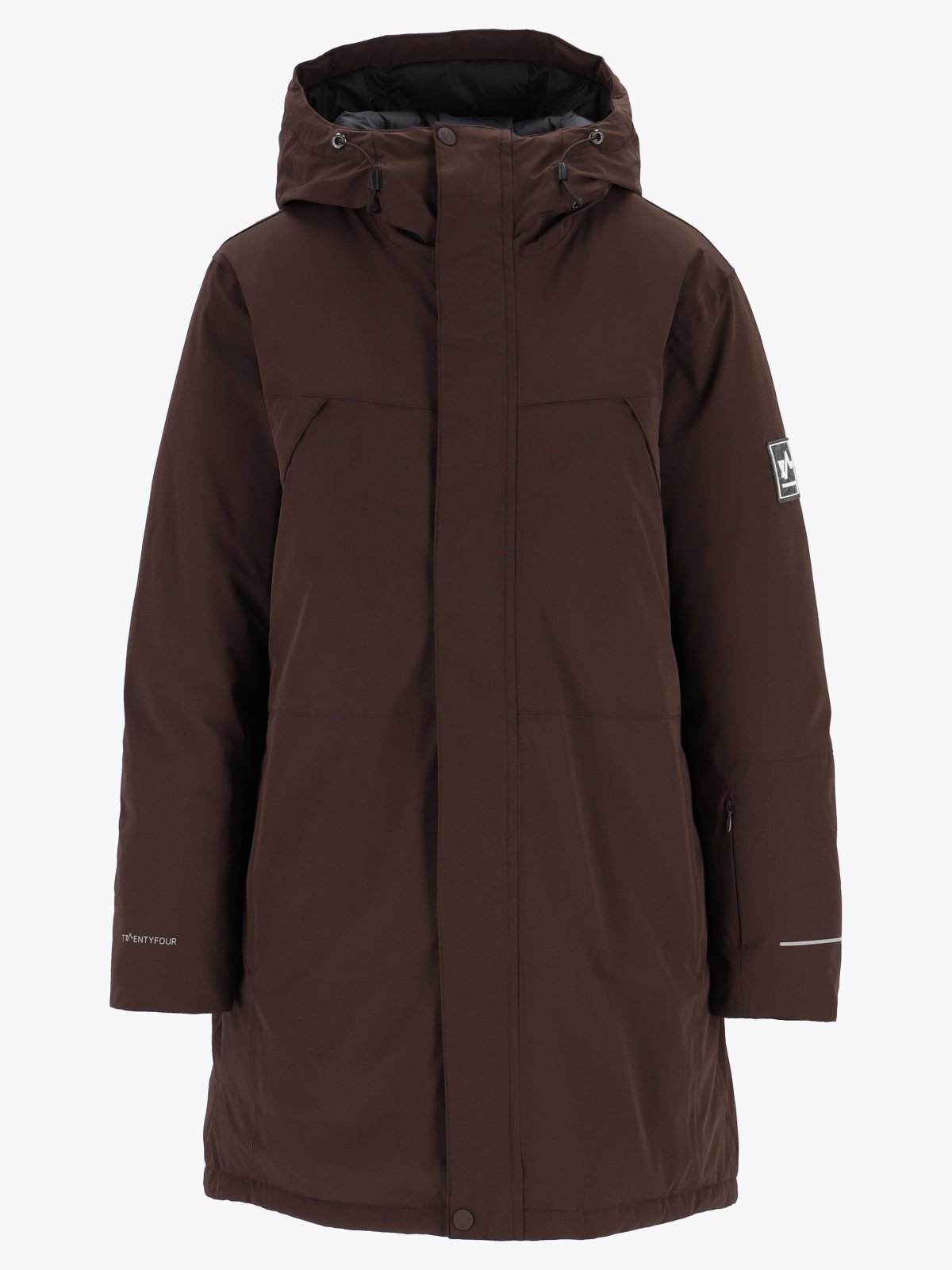 Twentyfour Finse Dunparkas D Mørk Brun