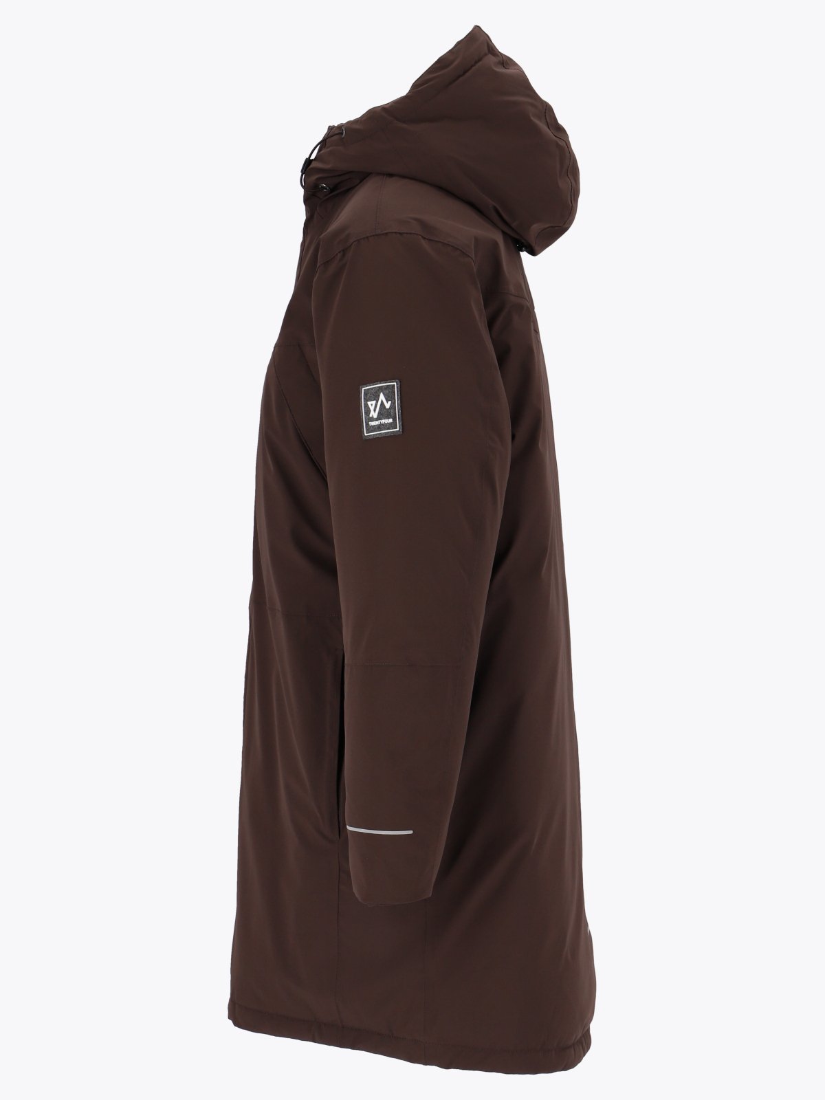 Twentyfour Finse Dunparkas D Mørk Brun