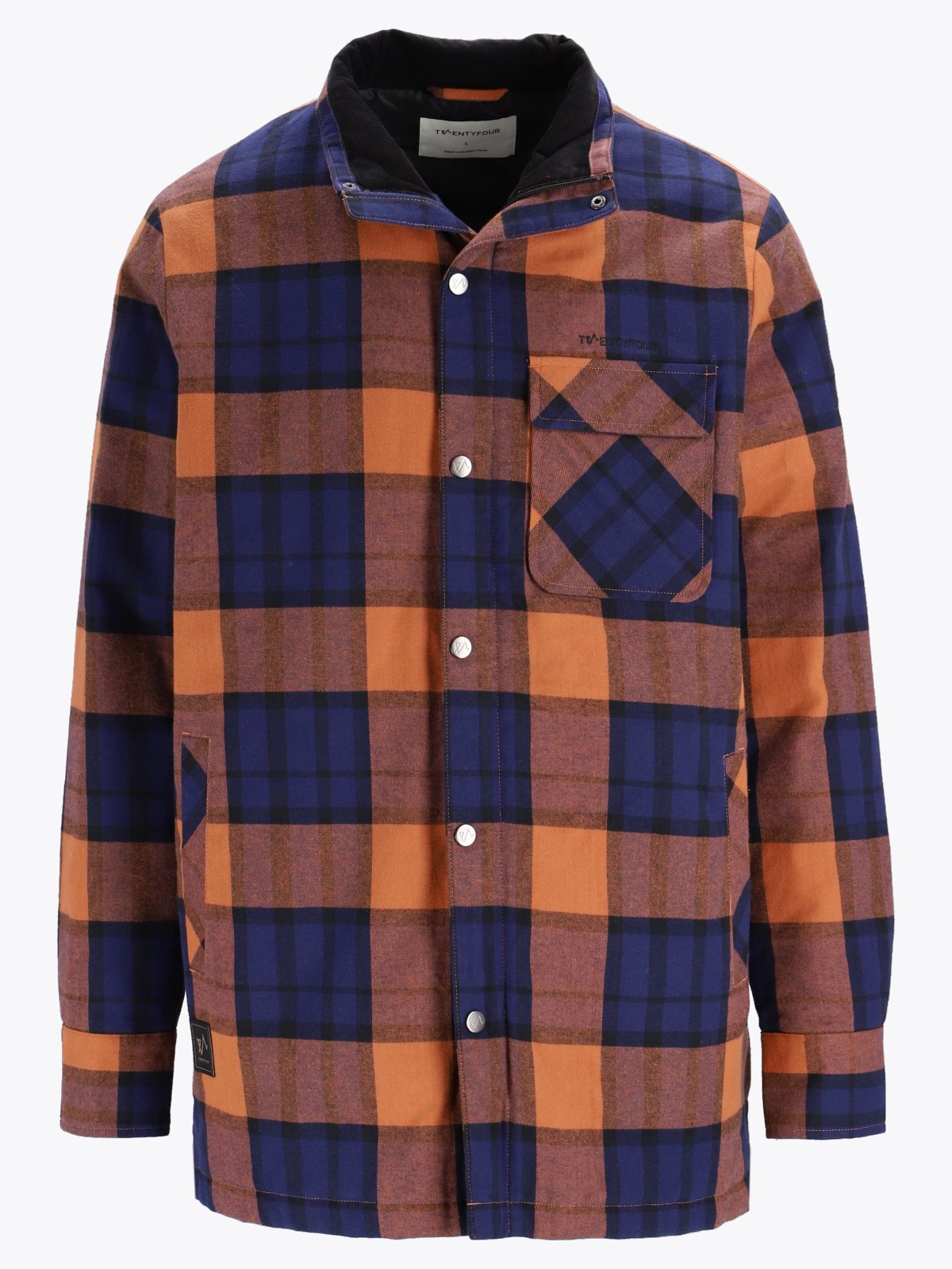Twentyfour Mode Flannel Jakke U Mokka