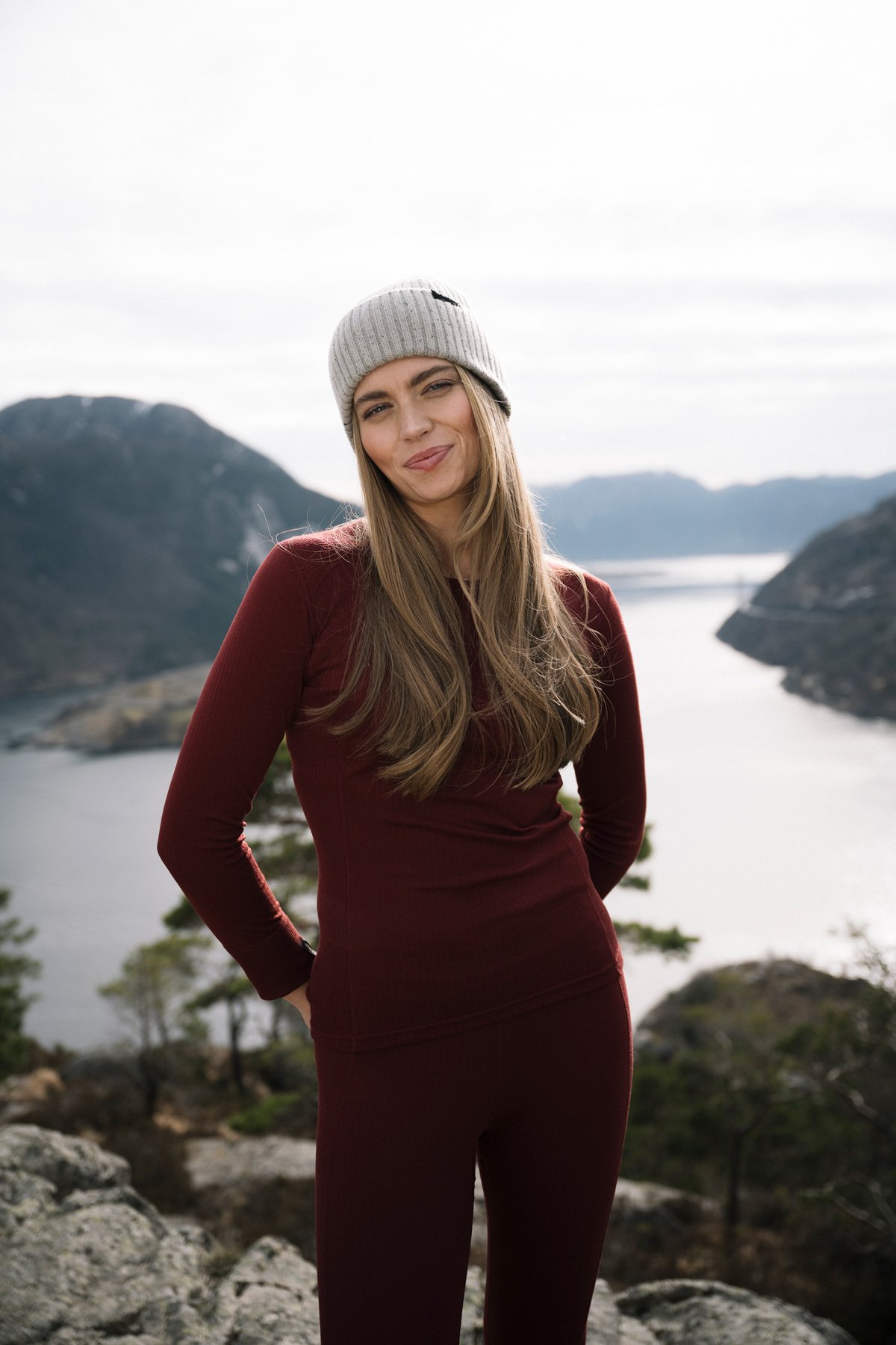 Twentyfour Finse Baselayer Sett D Vinrød