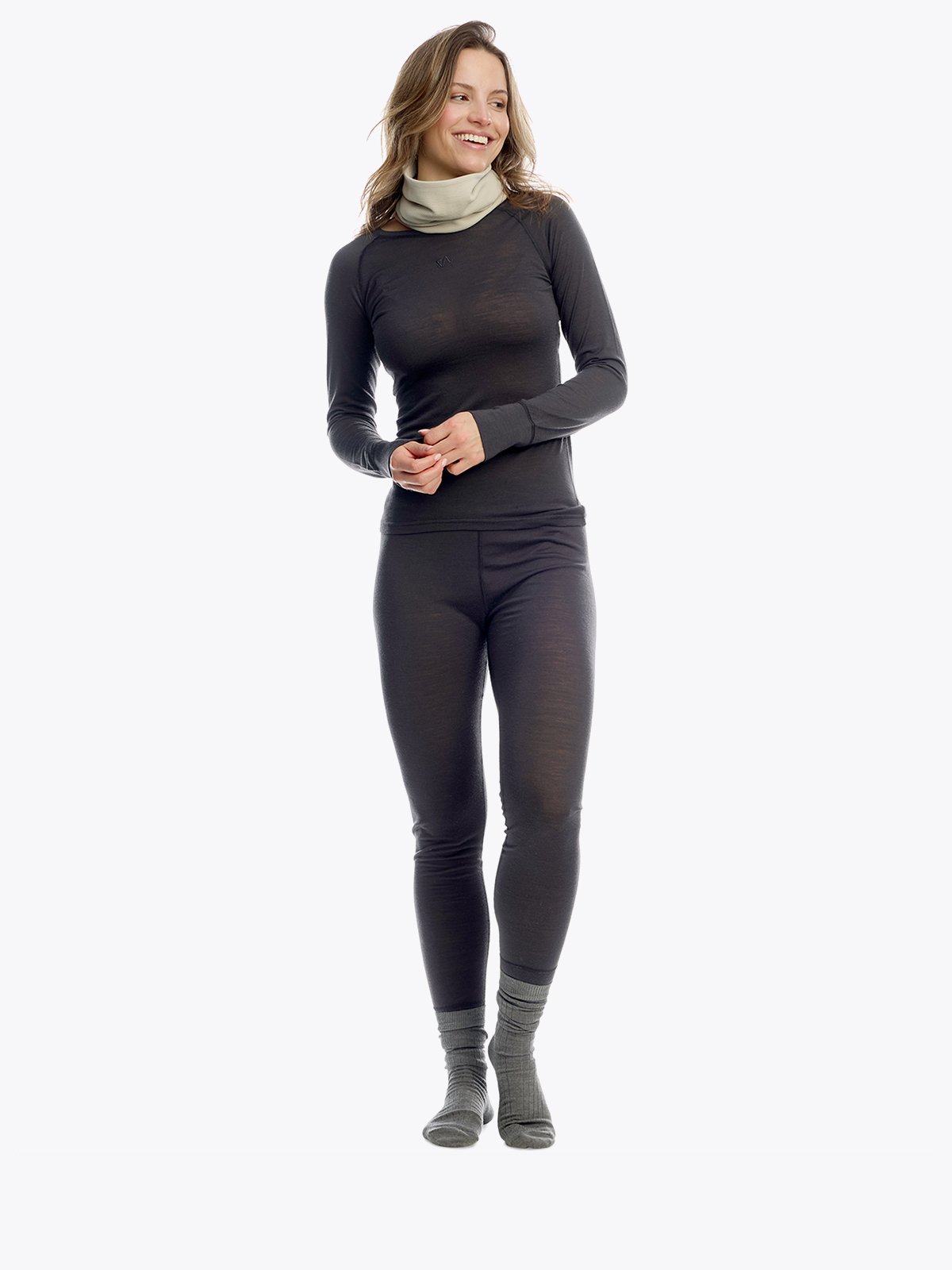 Twentyfour Finse Ullundertøy Sett D Skyggesort