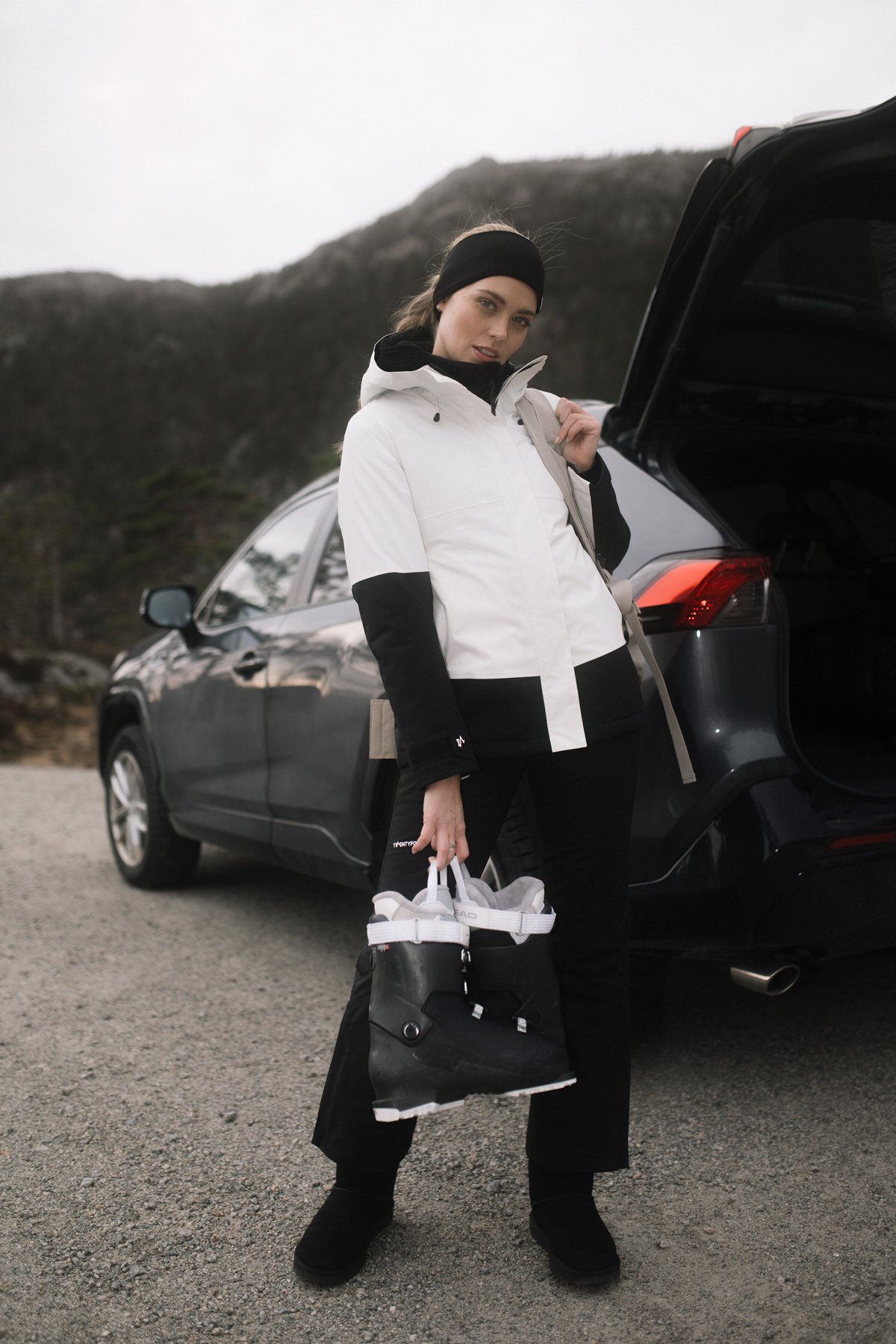 Twentyfour Isbre 120 Skalljakke D Hvit