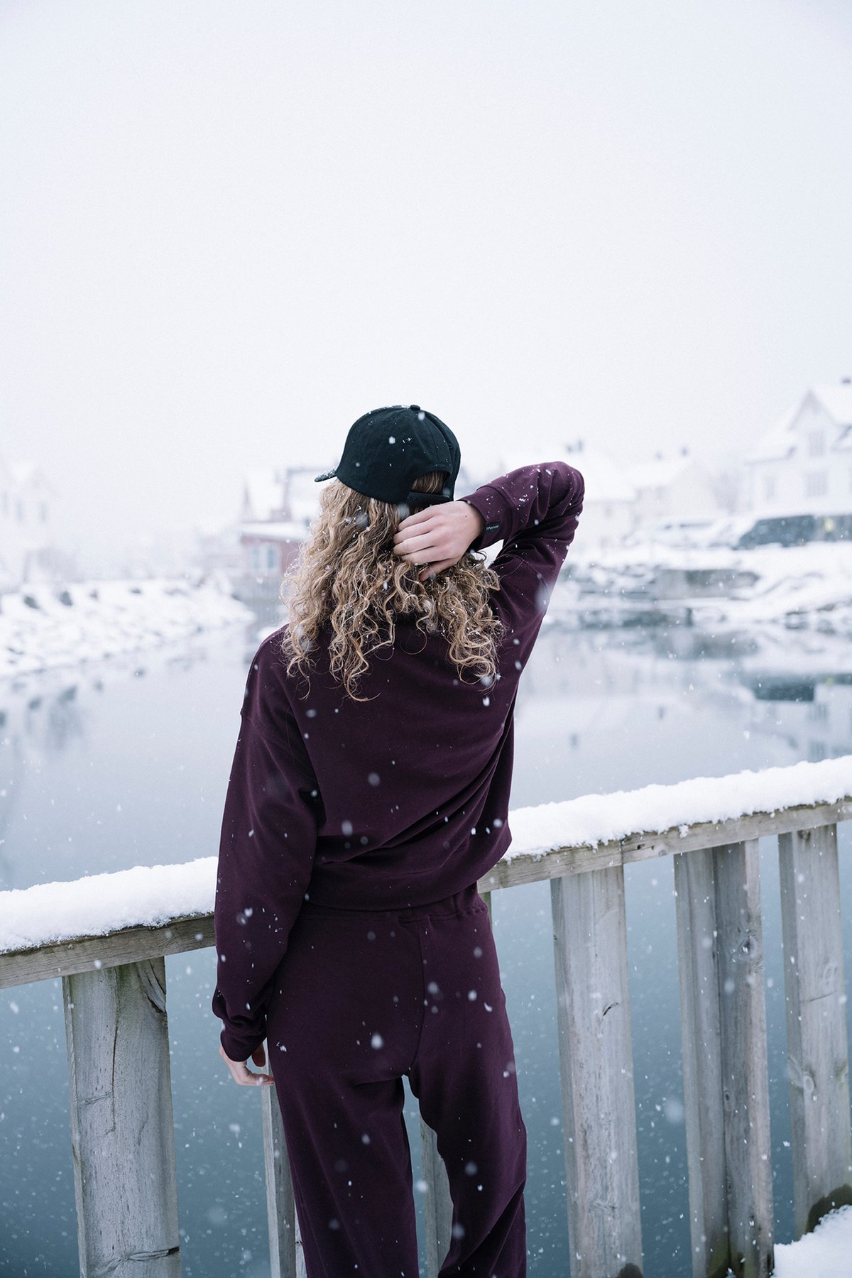 Twentyfour Mode Cozy HZ D M Burgunder