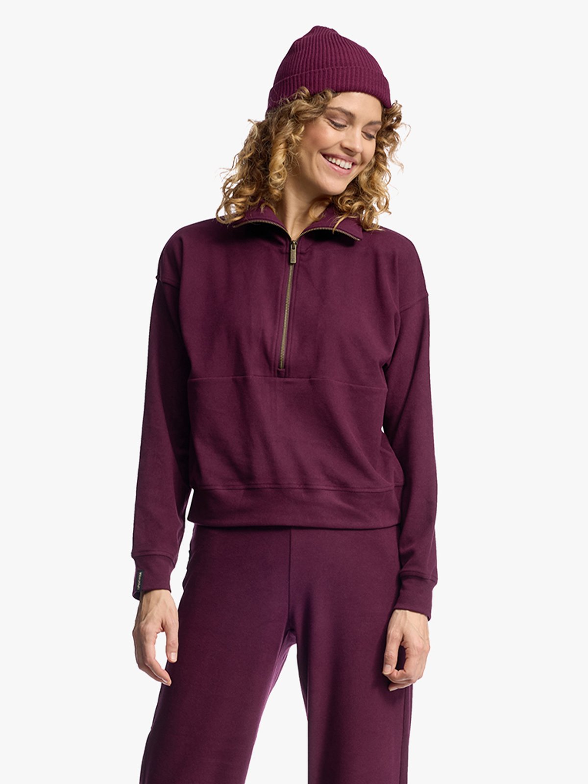 Twentyfour Mode Cozy HZ D M Burgunder