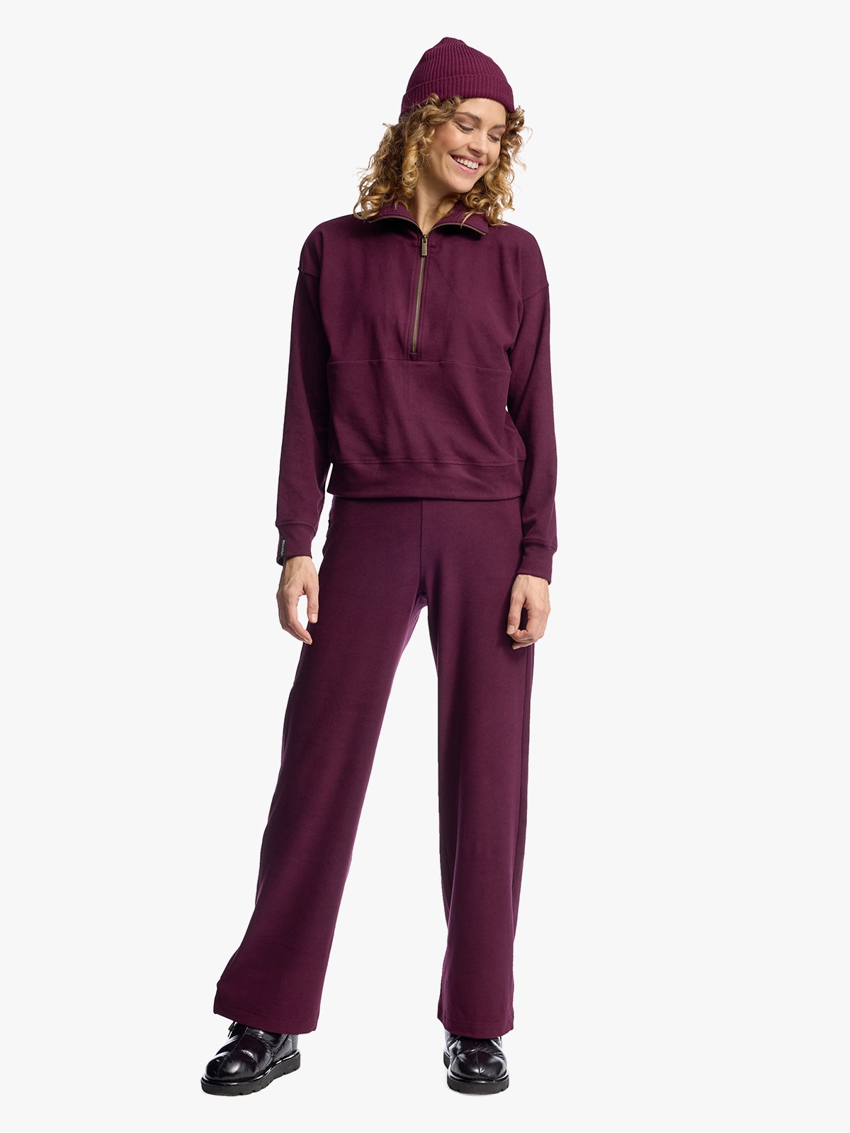 Twentyfour Mode Cozy HZ D M Burgunder