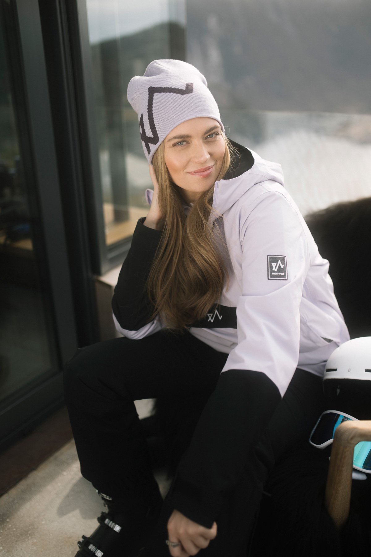 Twentyfour Isbre Warm 2L Anorakk U Lavendel