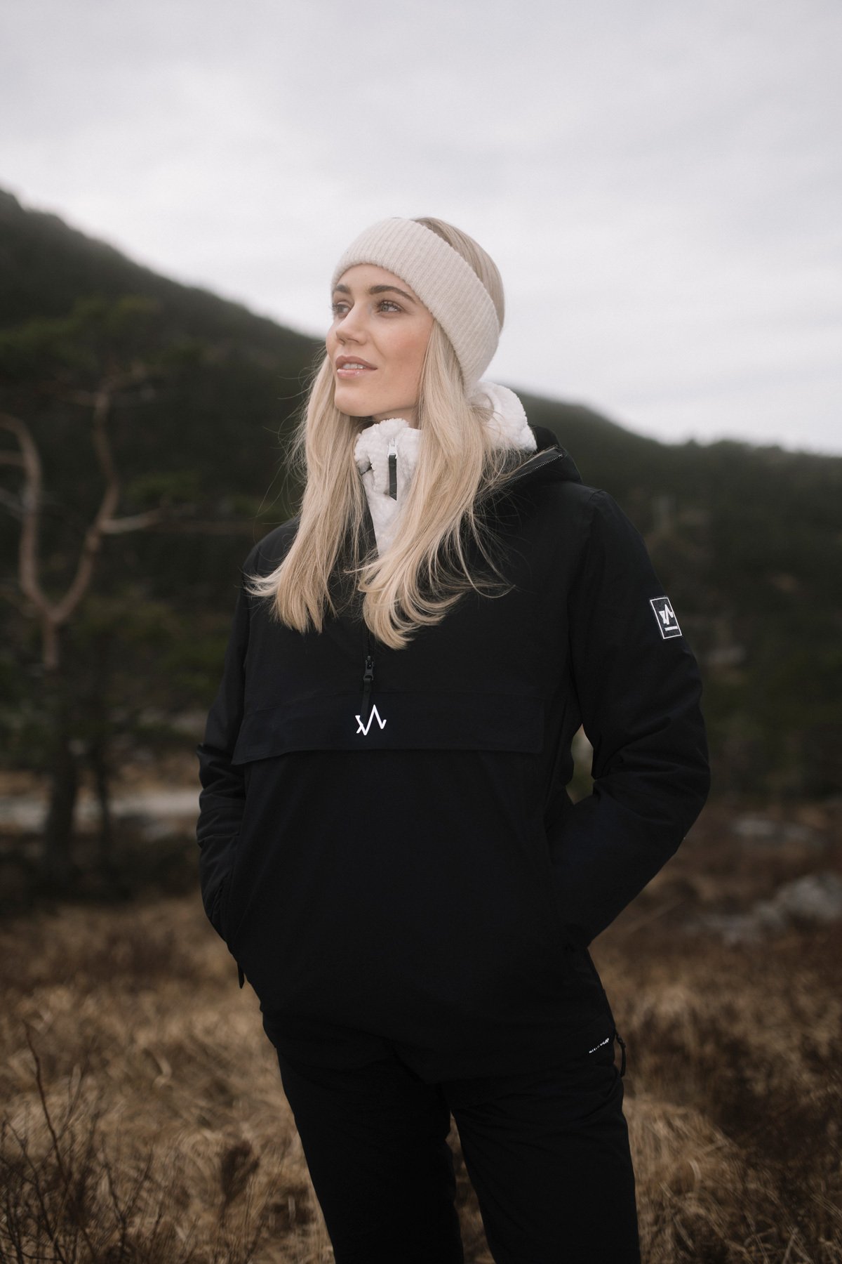 Twentyfour Isbre Warm 2L Anorakk U Sort