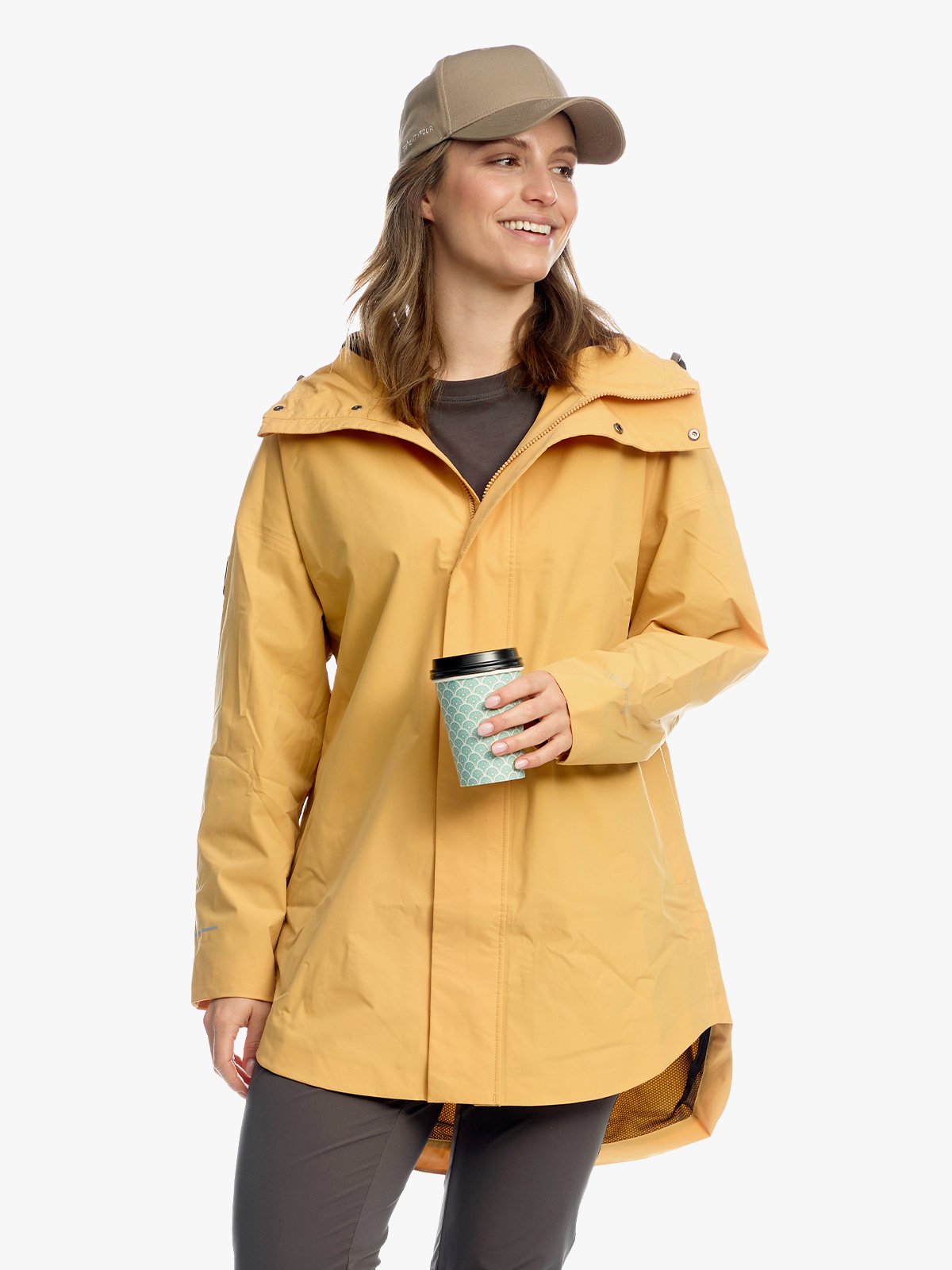 Twentyfour Mode Cape D Mørk Oker