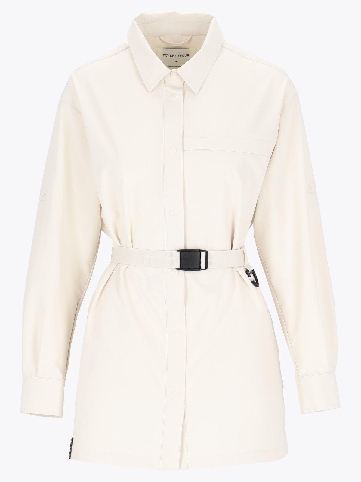 Twentyfour Venture Overskjorte D Gråhvit