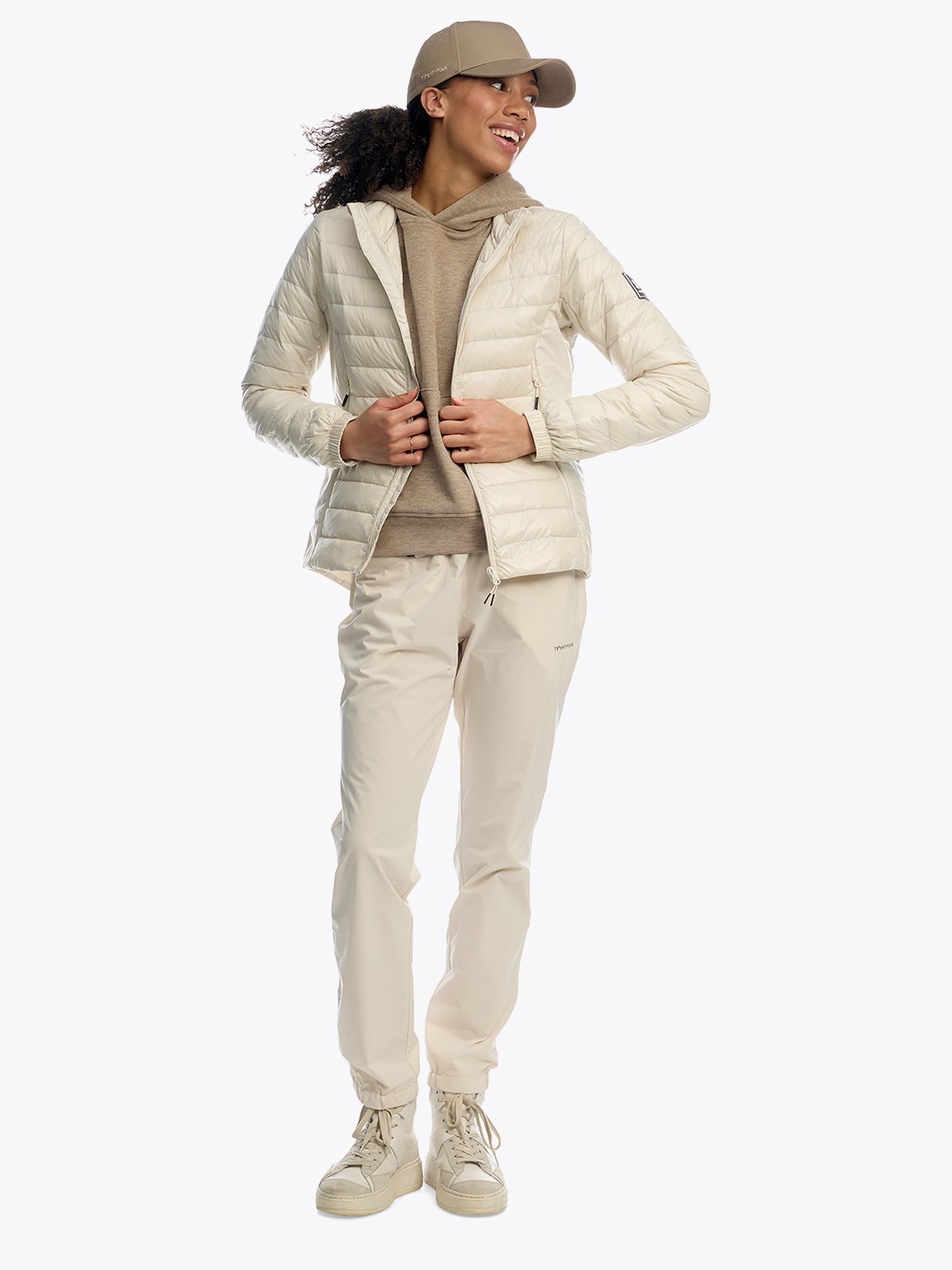 Twentyfour Venture Lett Dunjakke D Gråhvit