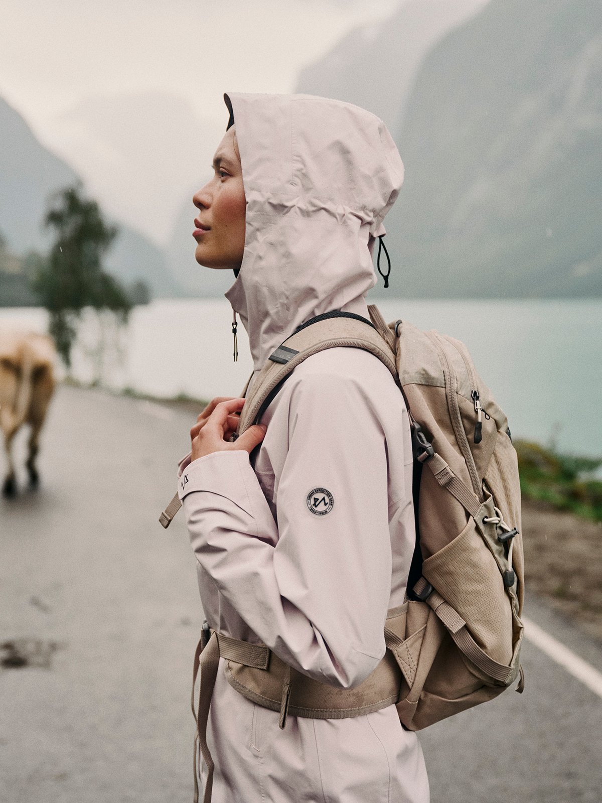 Twentyfour Venture 3L Skalljakke D Frostrosa