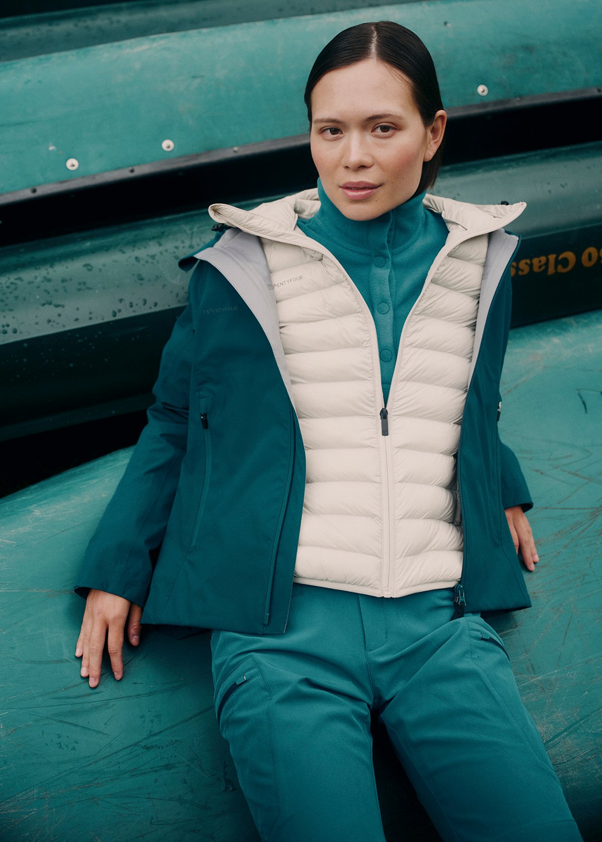 Twentyfour Venture 3L Skalljakke D Mørk Grønn