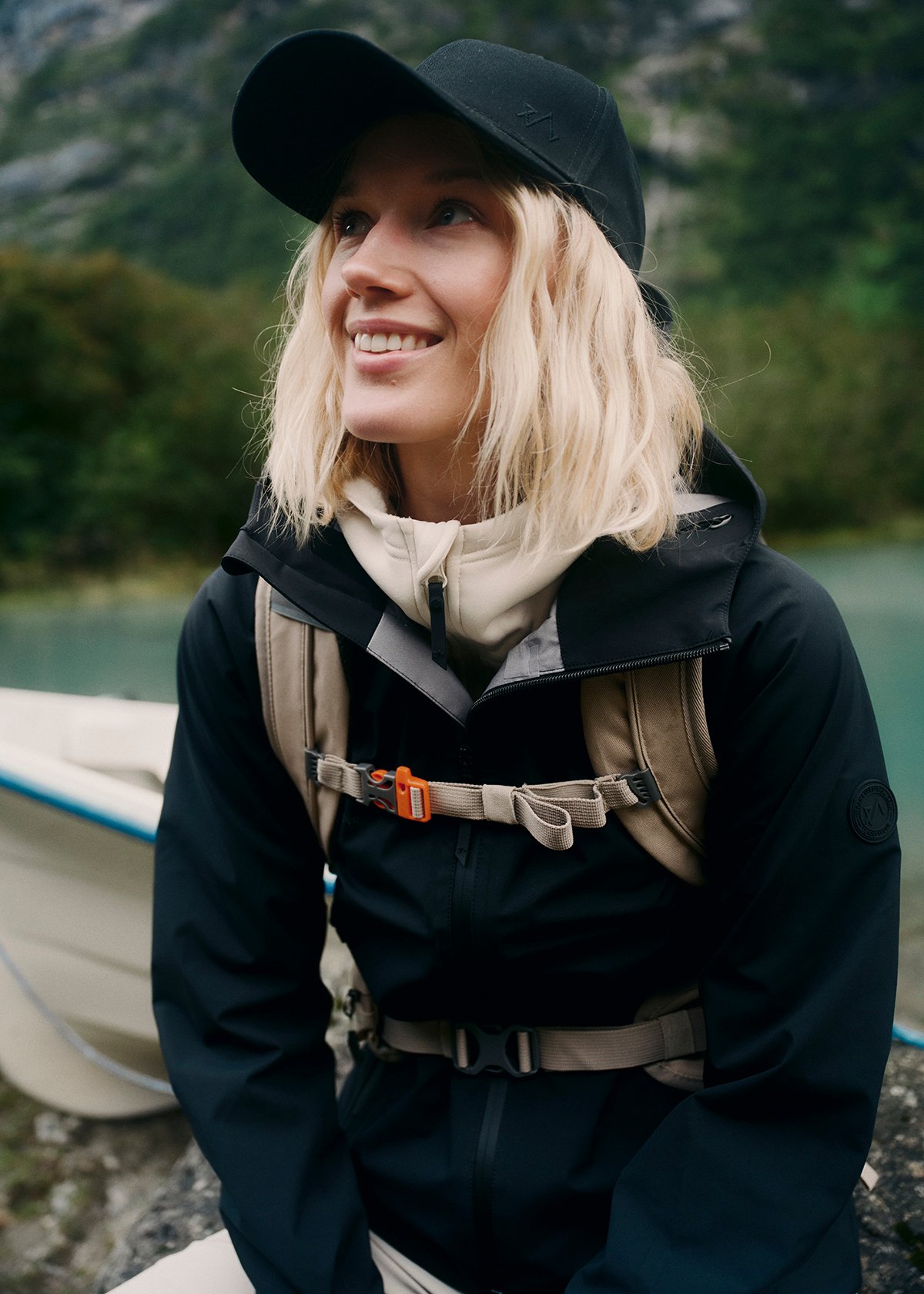 Twentyfour Venture 3L Skalljakke D Sort