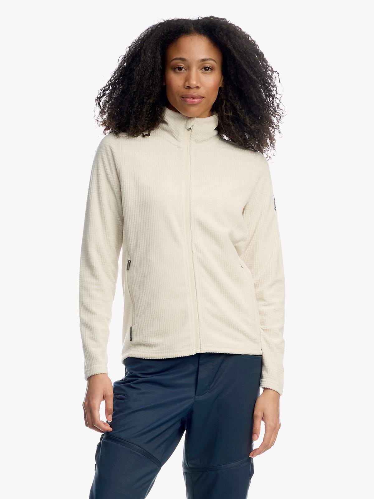 Twentyfour Venture Light Fleece LZ D Gråhvit