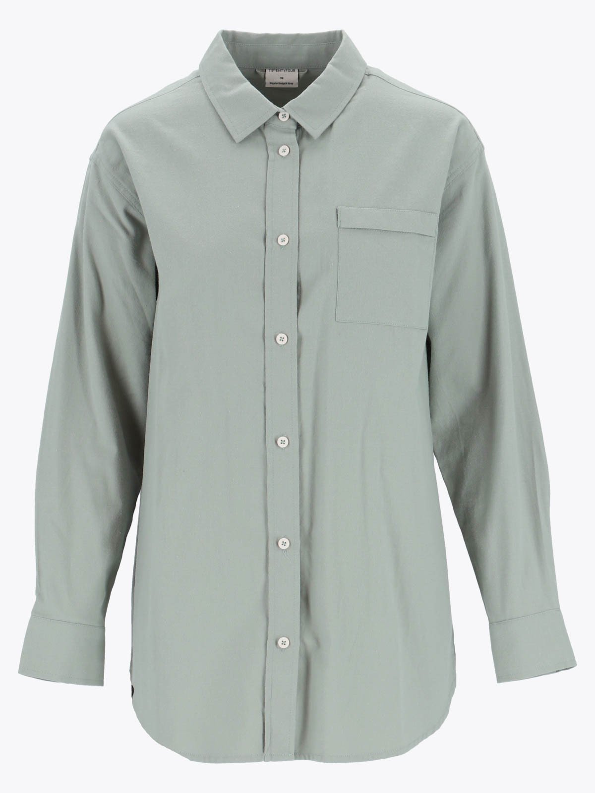 Twentyfour Mode Skjorte D Grågrønn