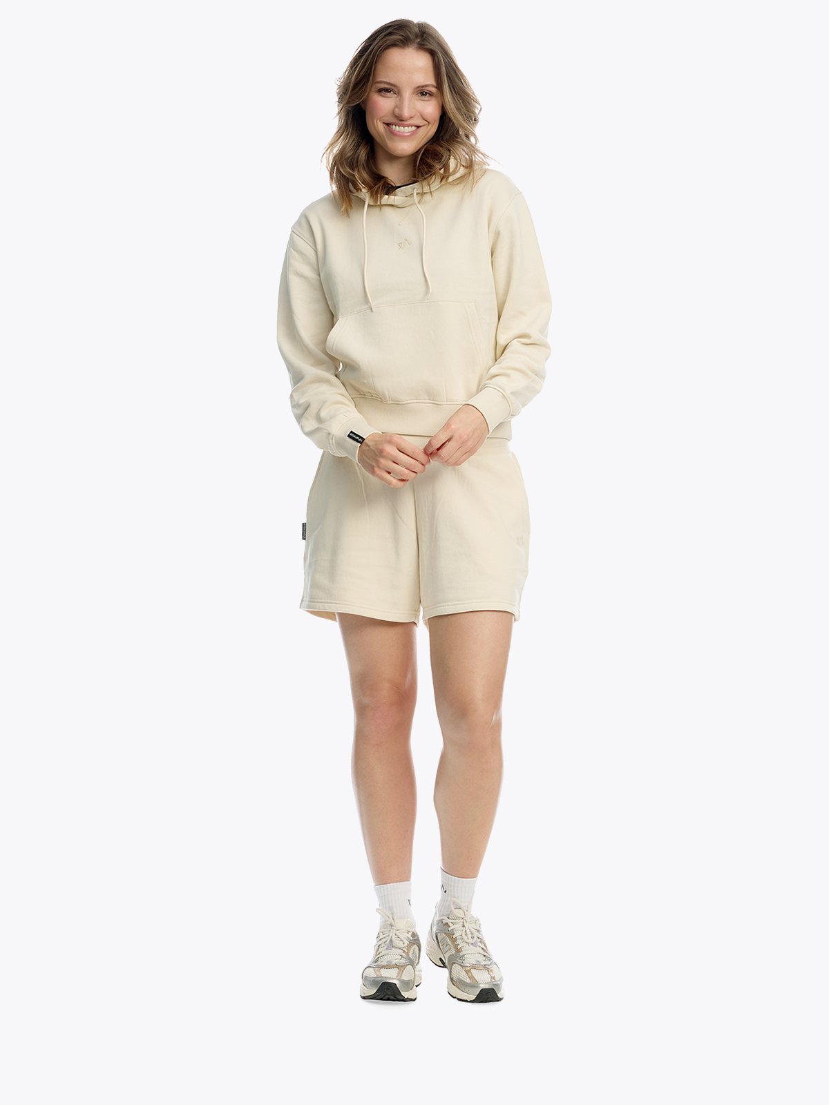 Twentyfour & Hoodie D Gråhvit