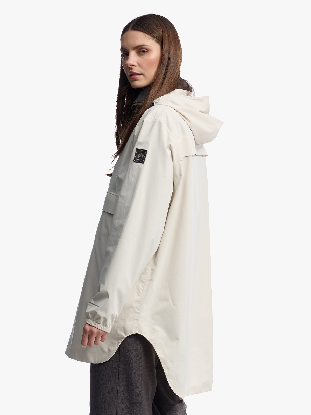 Twentyfour Mode Packable Anorak D Gråhvit