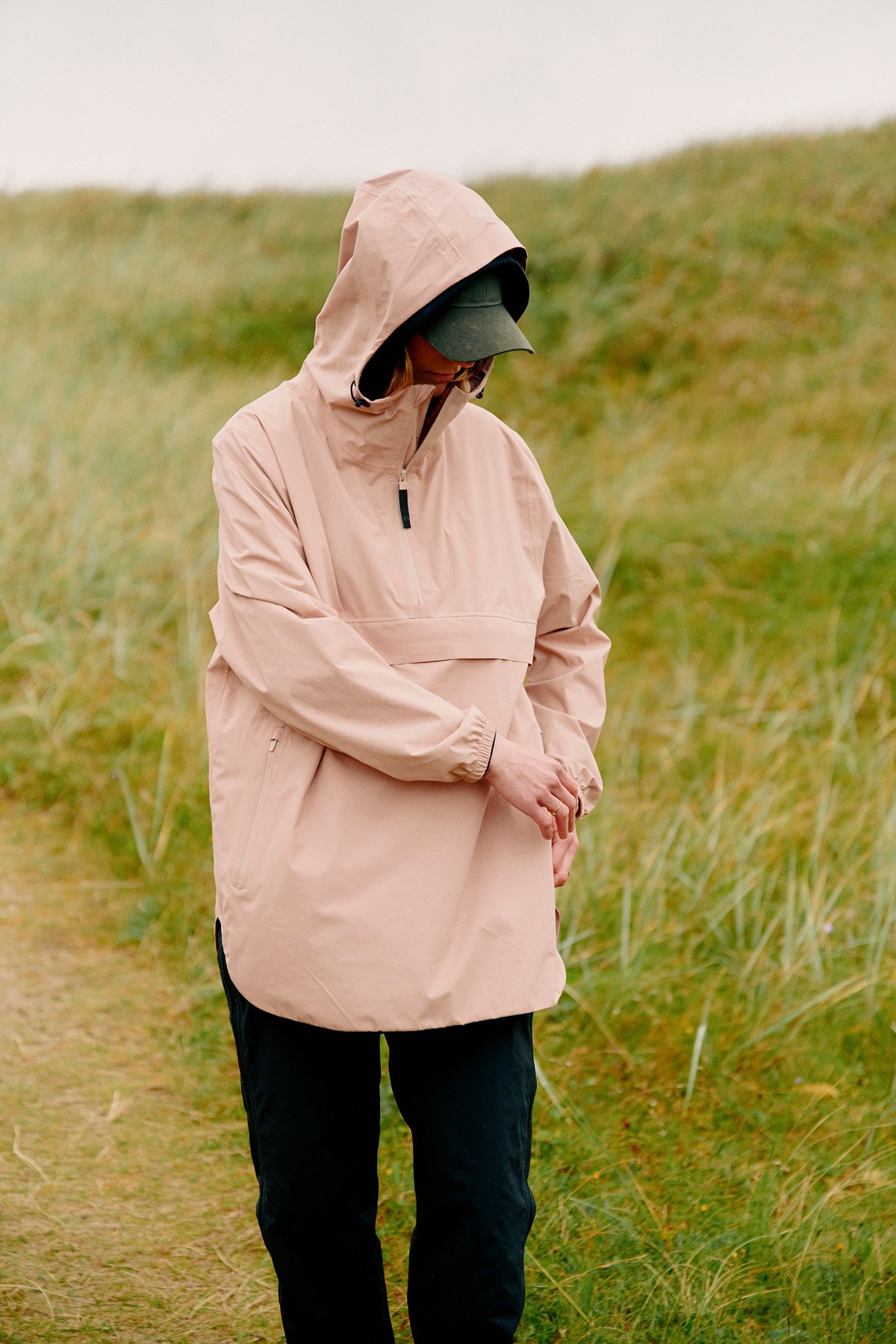 Twentyfour Mode Packable Anorak D Mørk Beige