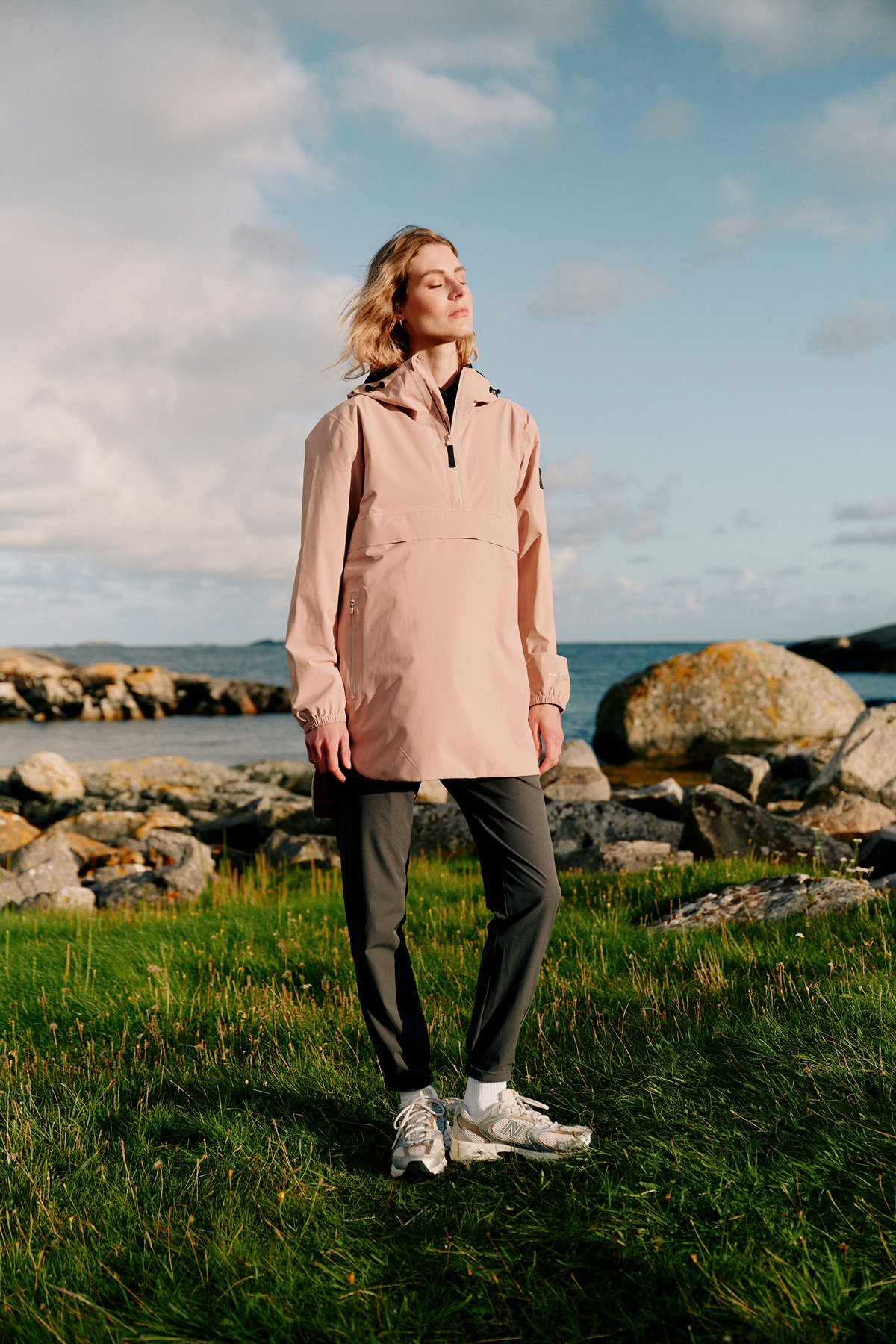 Twentyfour Mode Packable Anorak D Mørk Beige