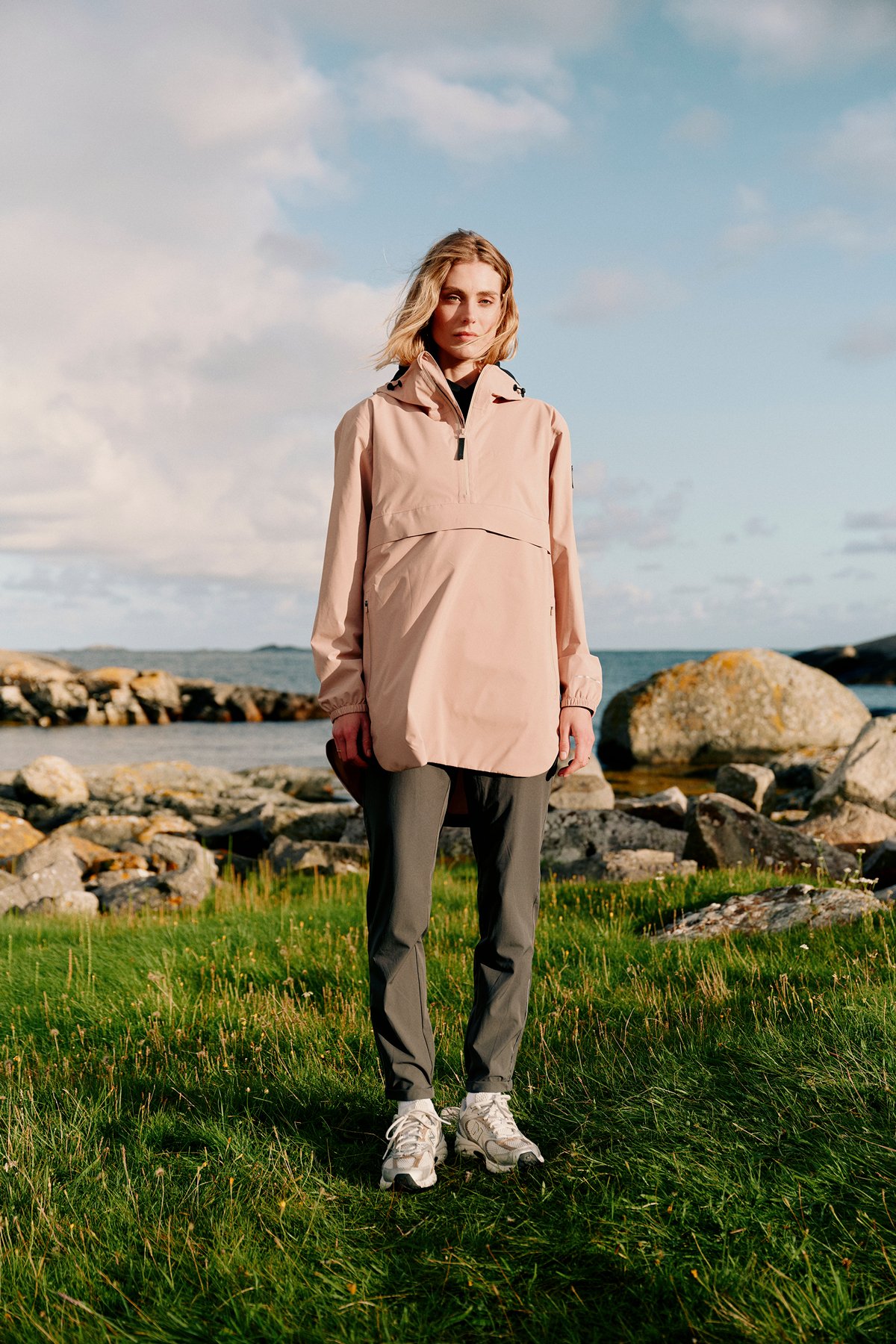 Twentyfour Mode Packable Anorak D Mørk Beige