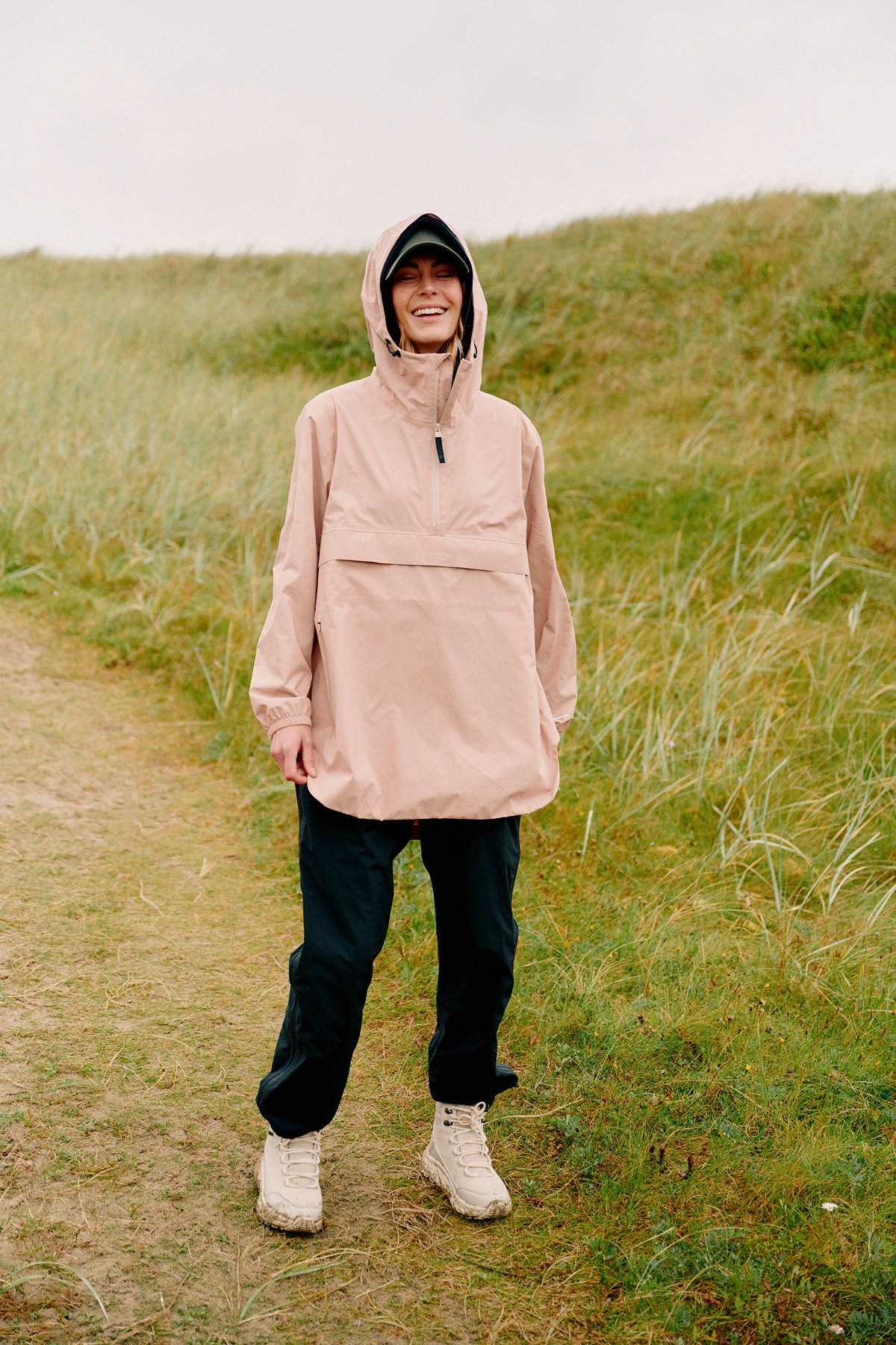 Twentyfour Mode Packable Anorak D Mørk Beige