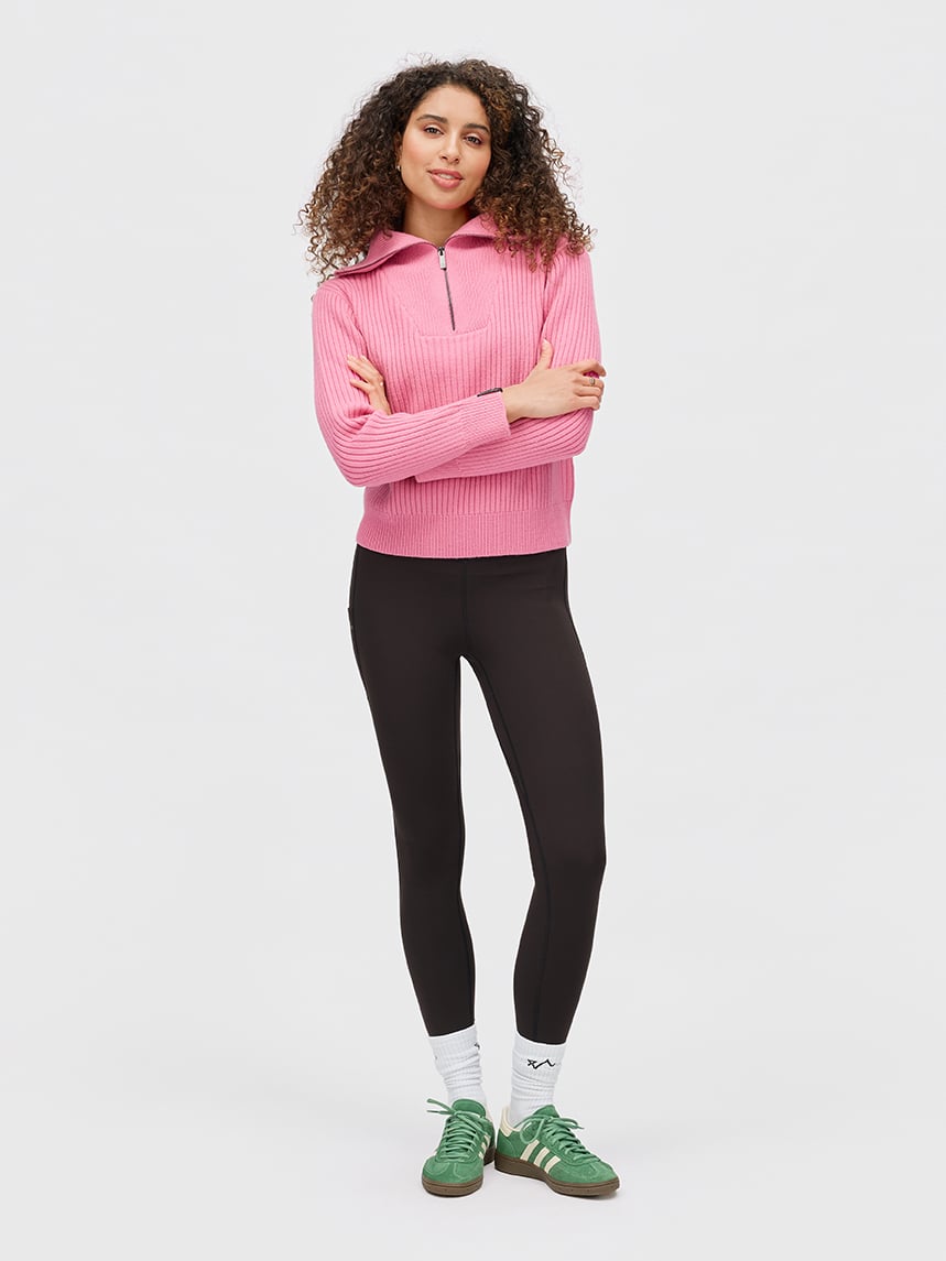 Twentyfour Mode Rib HZ Knit D Rosa