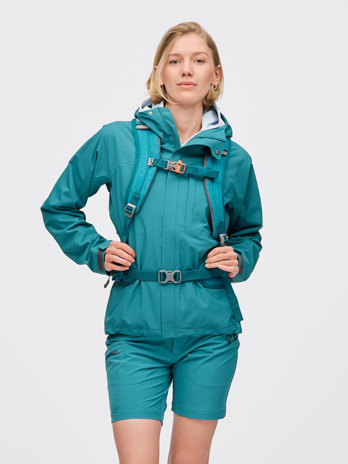 Twentyfour Venture Skalljakke D Blågrønn