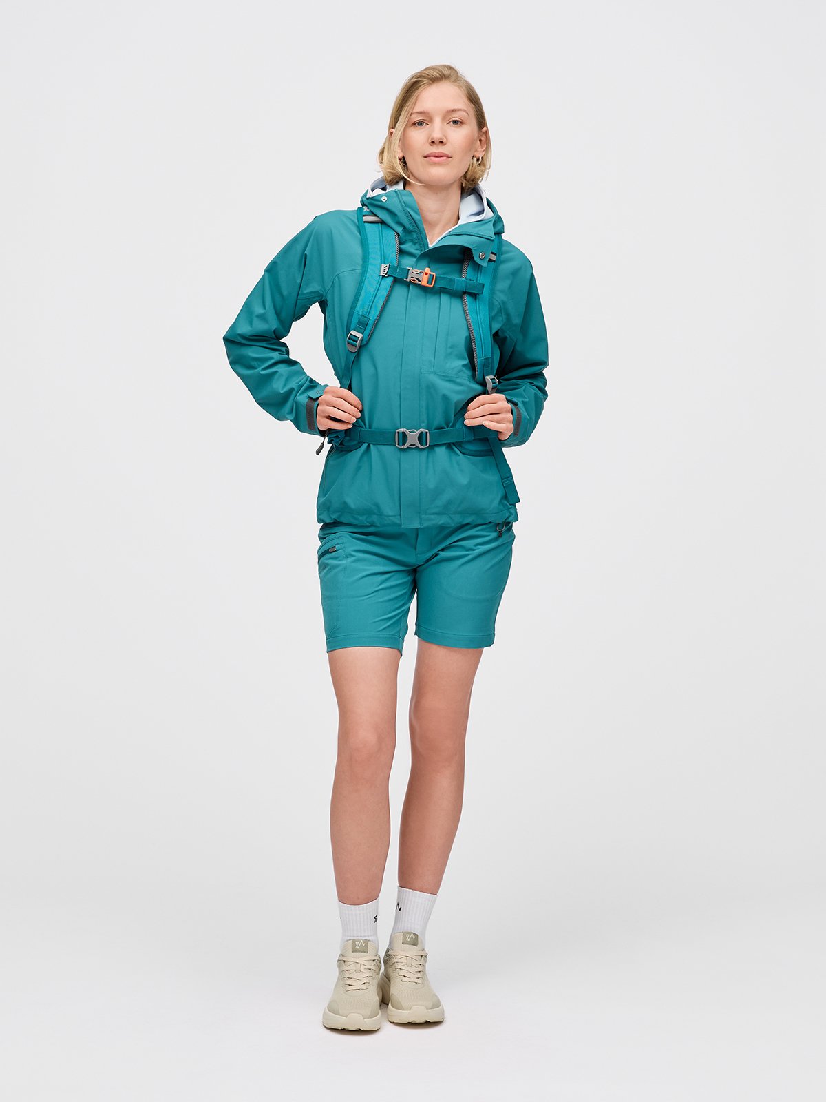 Twentyfour Venture Skalljakke D Blågrønn