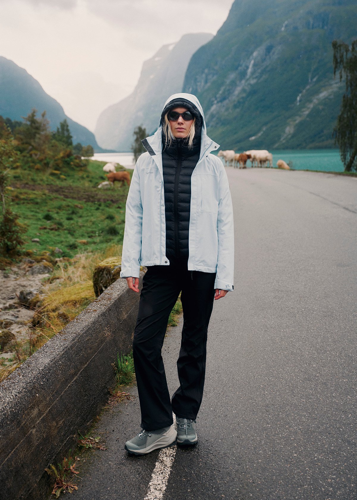 Twentyfour Venture Skalljakke D Frostblå