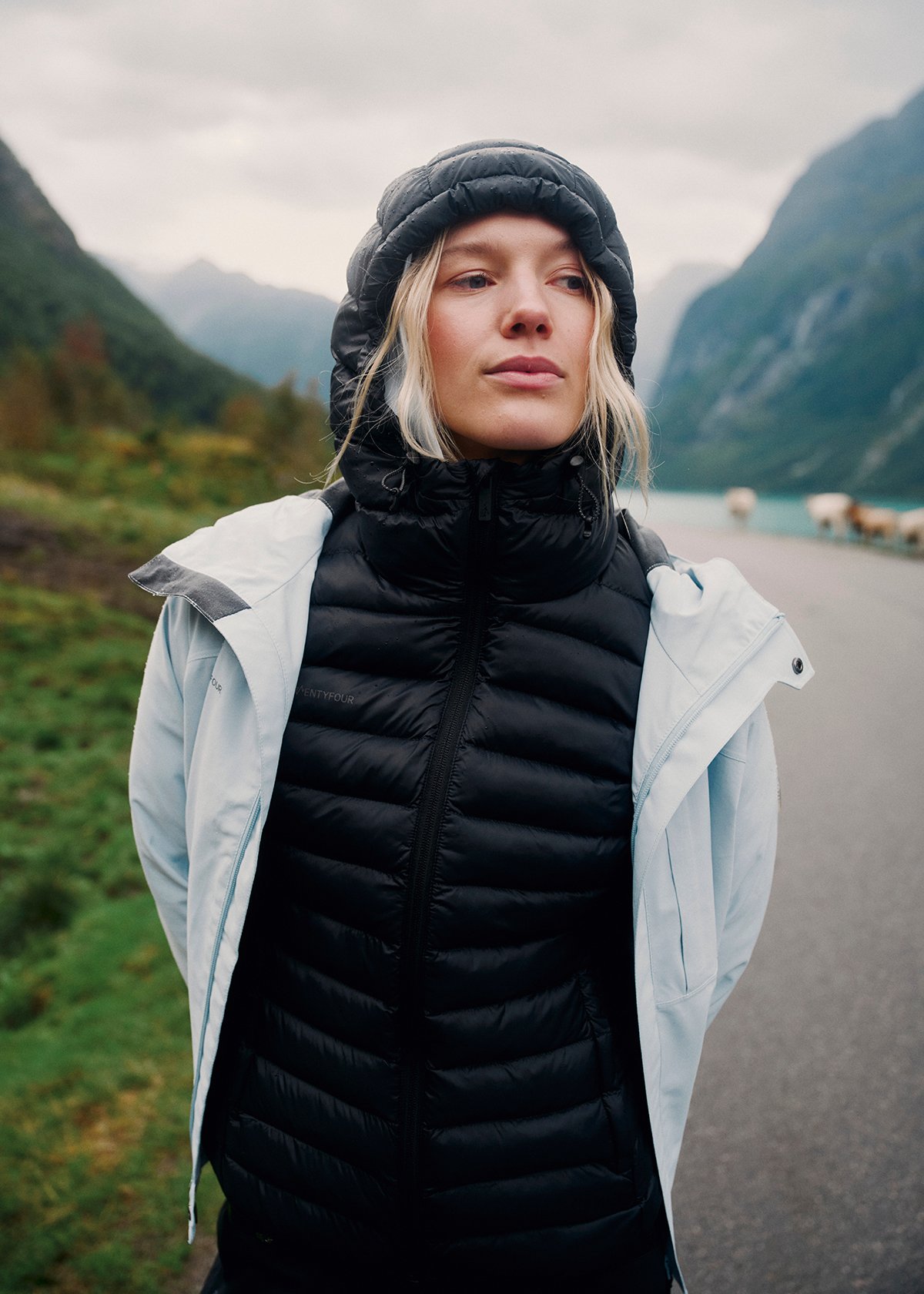 Twentyfour Venture Skalljakke D Frostblå