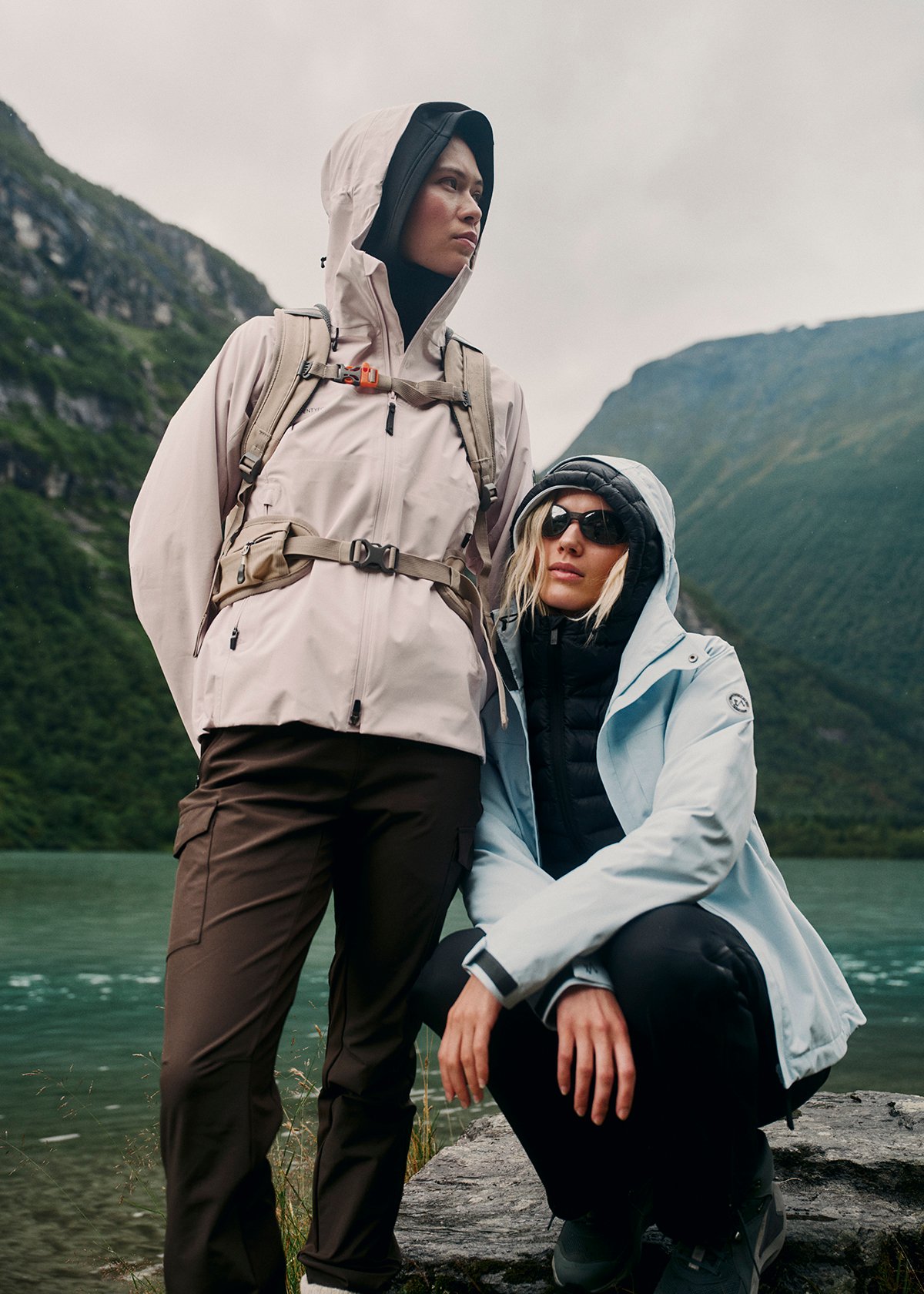 Twentyfour Venture Skalljakke D Frostblå