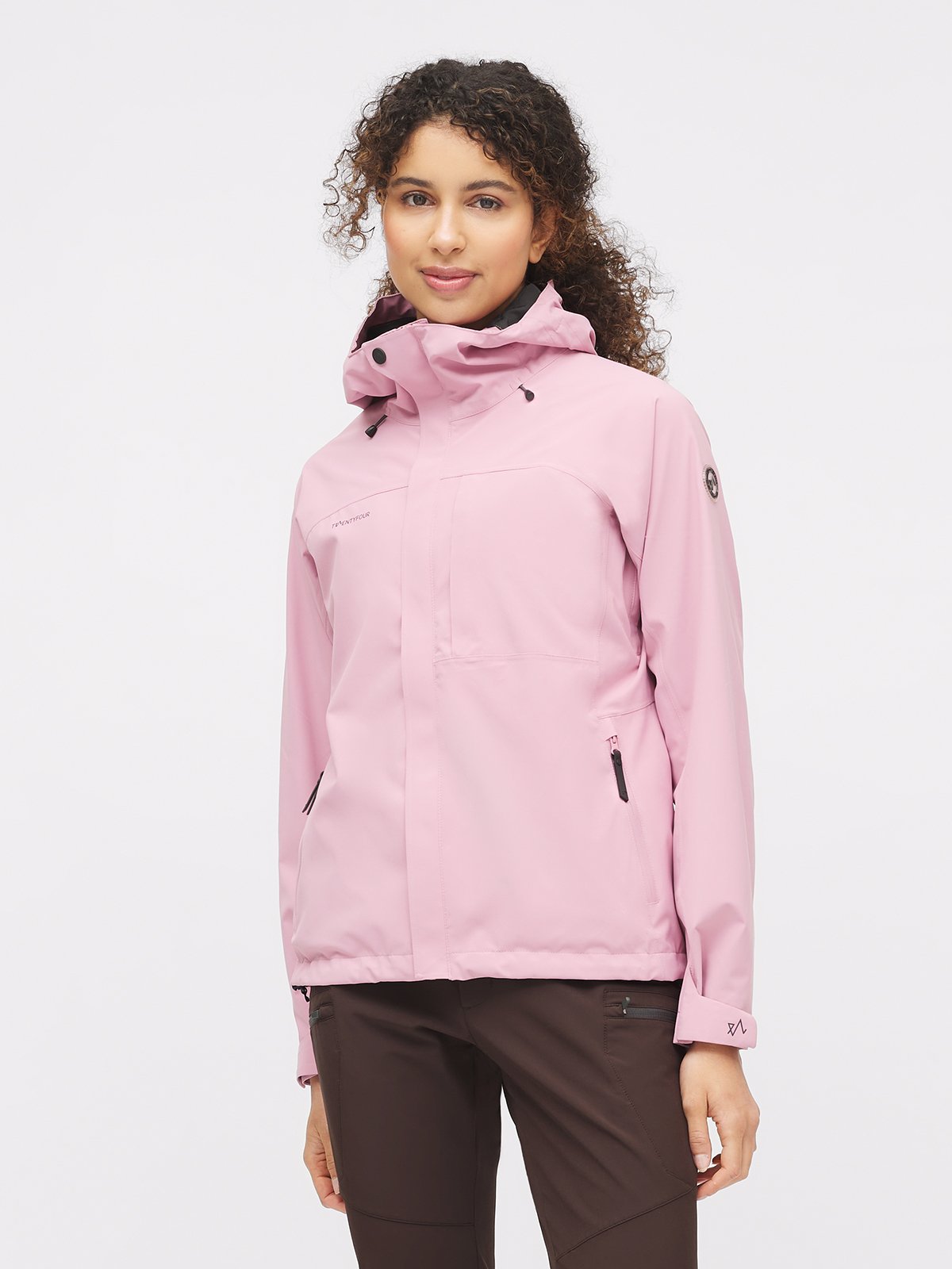 Twentyfour Venture Skalljakke D Tåkerosa