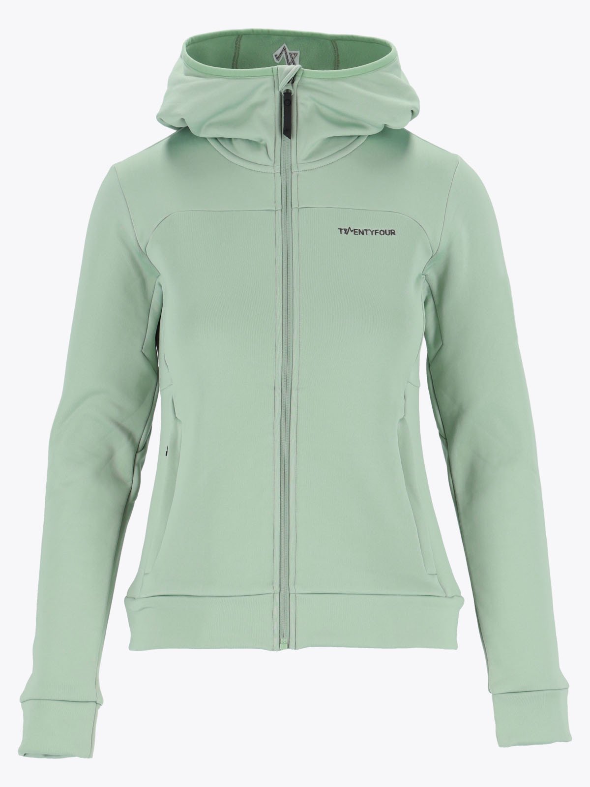 Twentyfour Venture Air Hoodie D Grågrønn