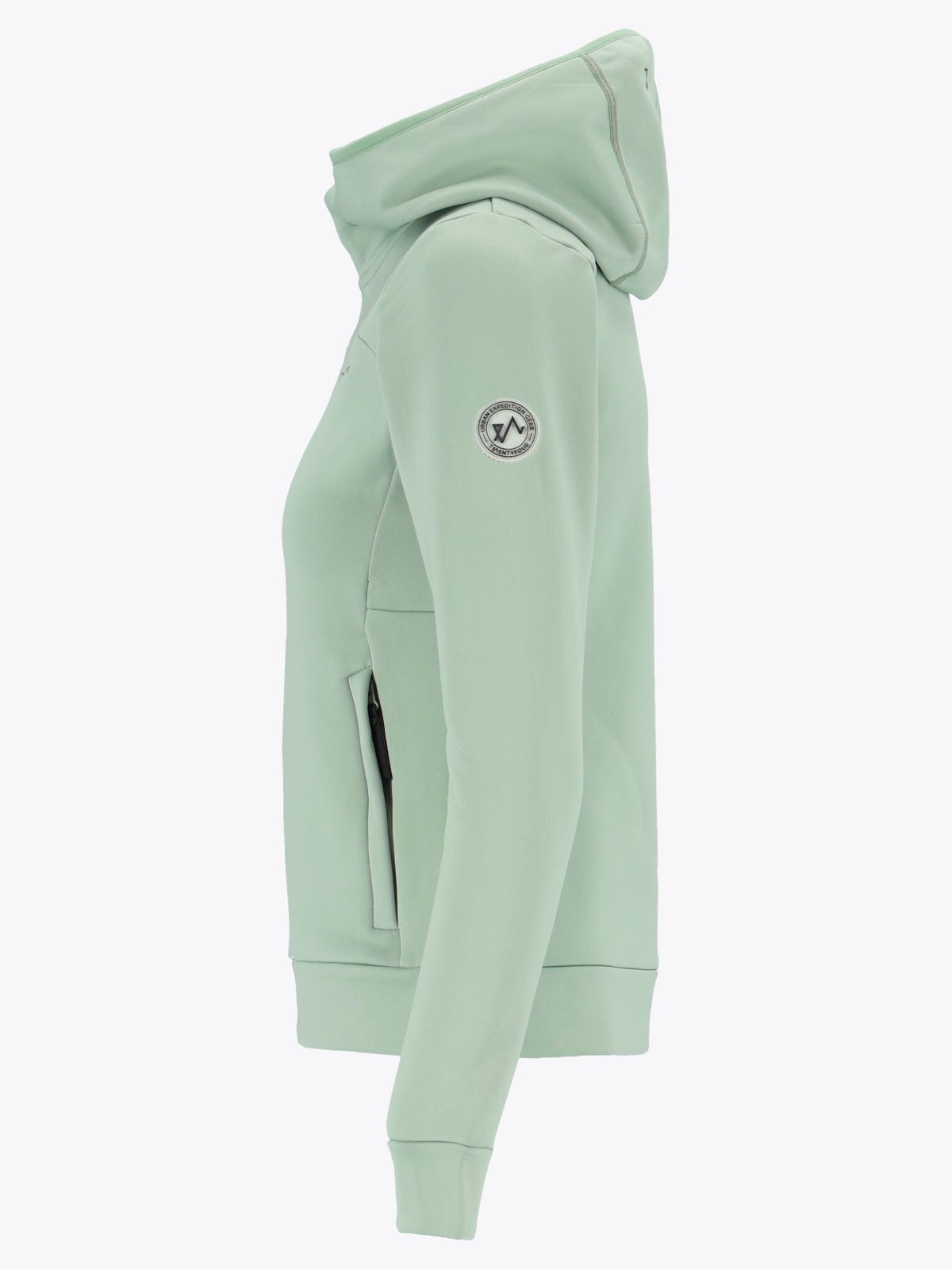 Twentyfour Venture Air Hoodie D Grågrønn