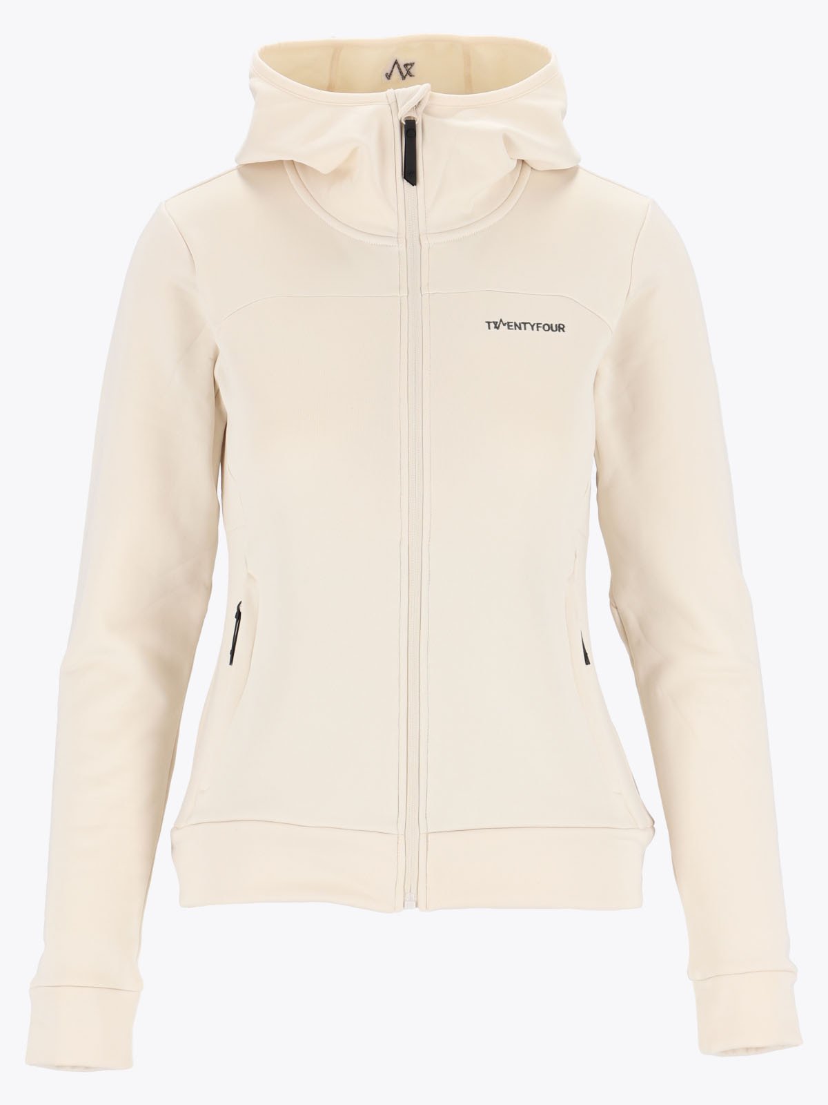 Twentyfour Venture Air Hoodie D Gråhvit