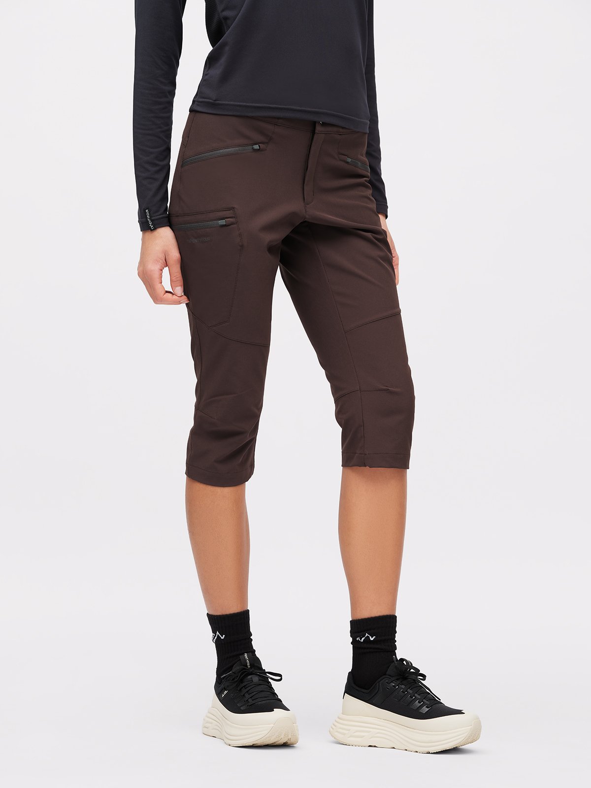 Twentyfour Venture 360 3/4 Bukse D Mørk Brun