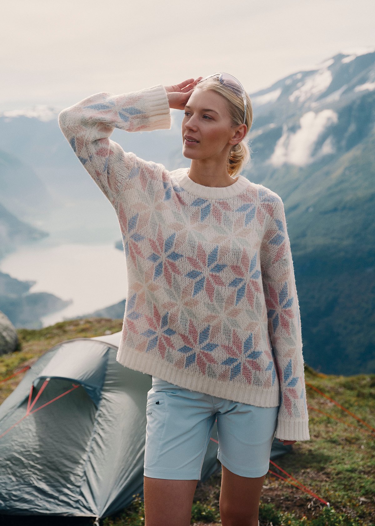 Twentyfour Venture 360 Shorts D Frostblå