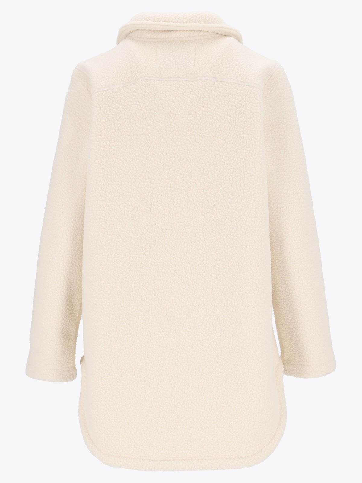 Twentyfour Mode Pile Jakke D Gråhvit