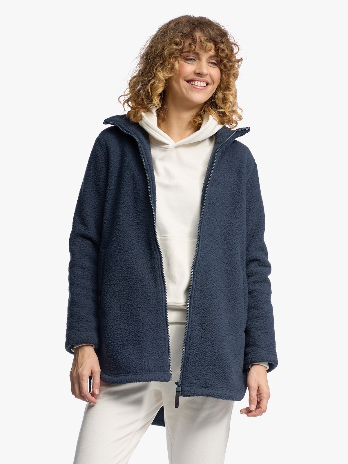 Twentyfour Mode Pile Jakke D Marine