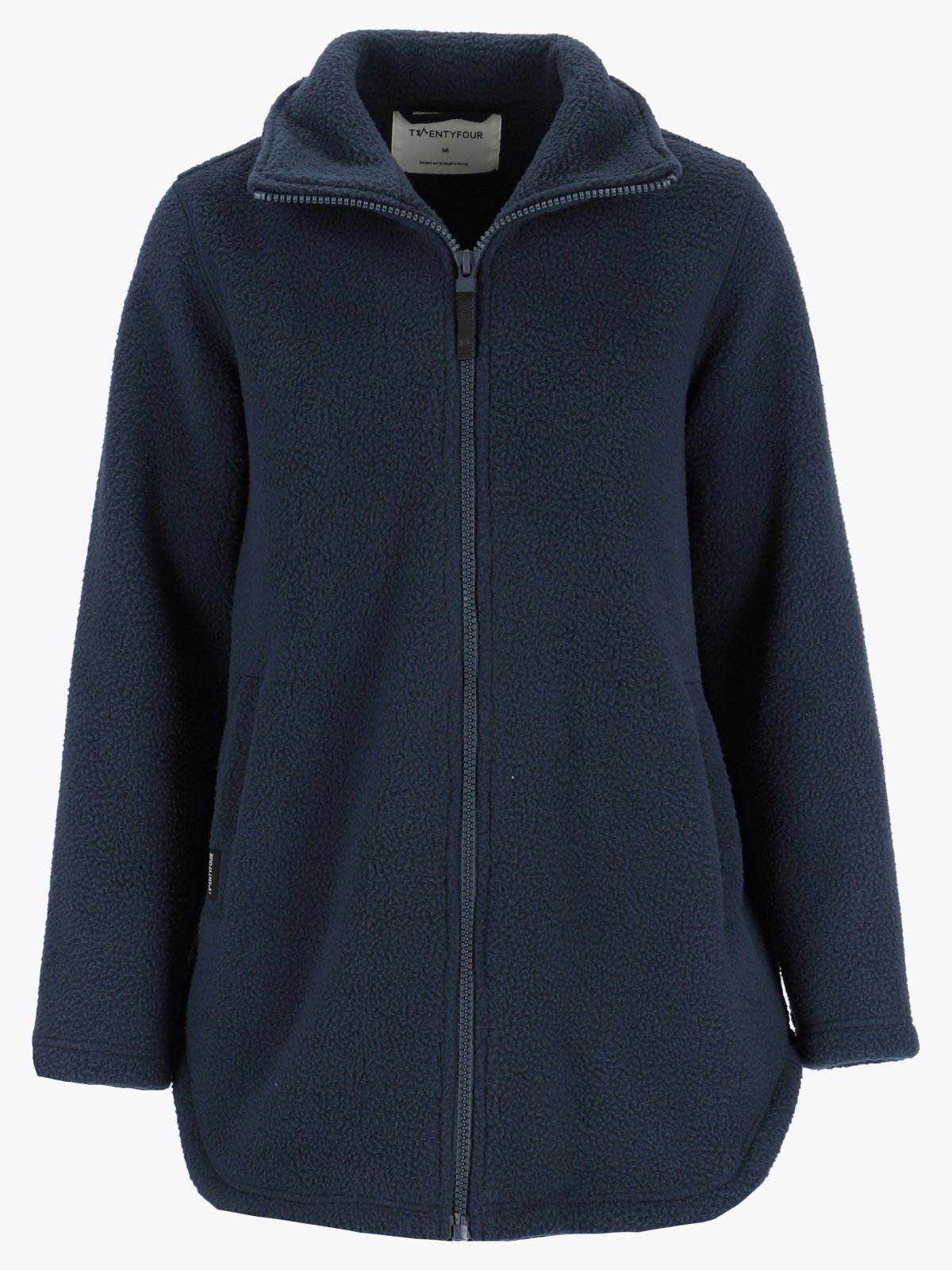 Twentyfour Mode Pile Jakke D Marine