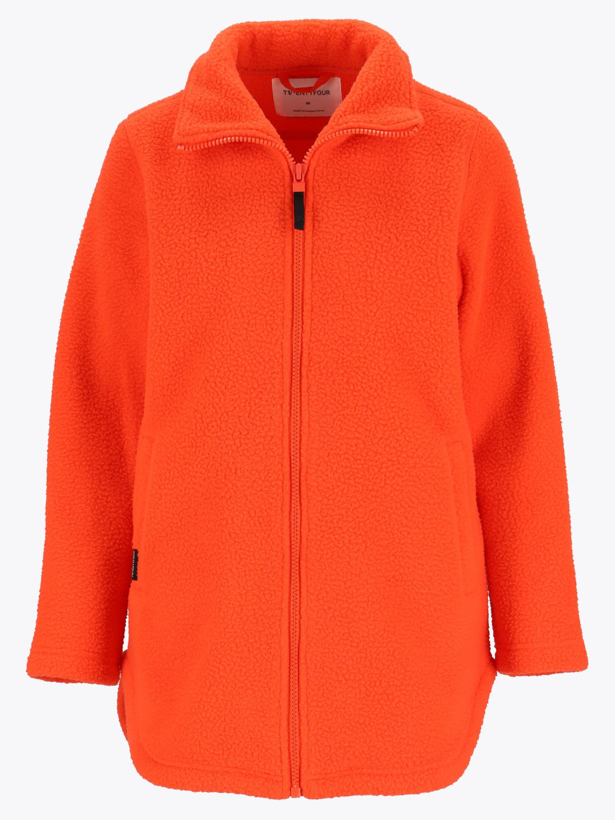 Twentyfour Mode Pile Jakke D Tomatrød
