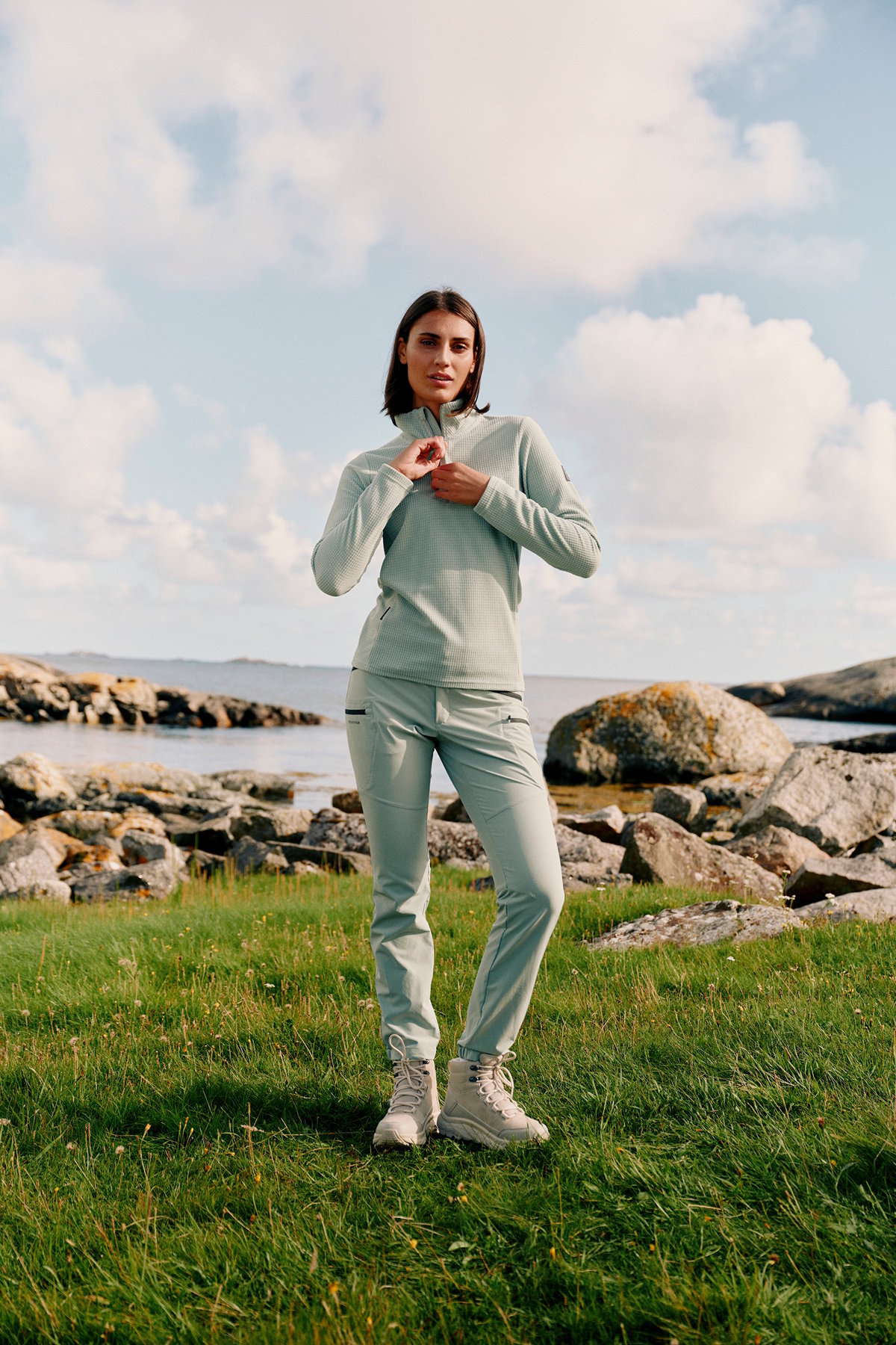 Twentyfour Venture Light Fleece HZ D Grågrønn