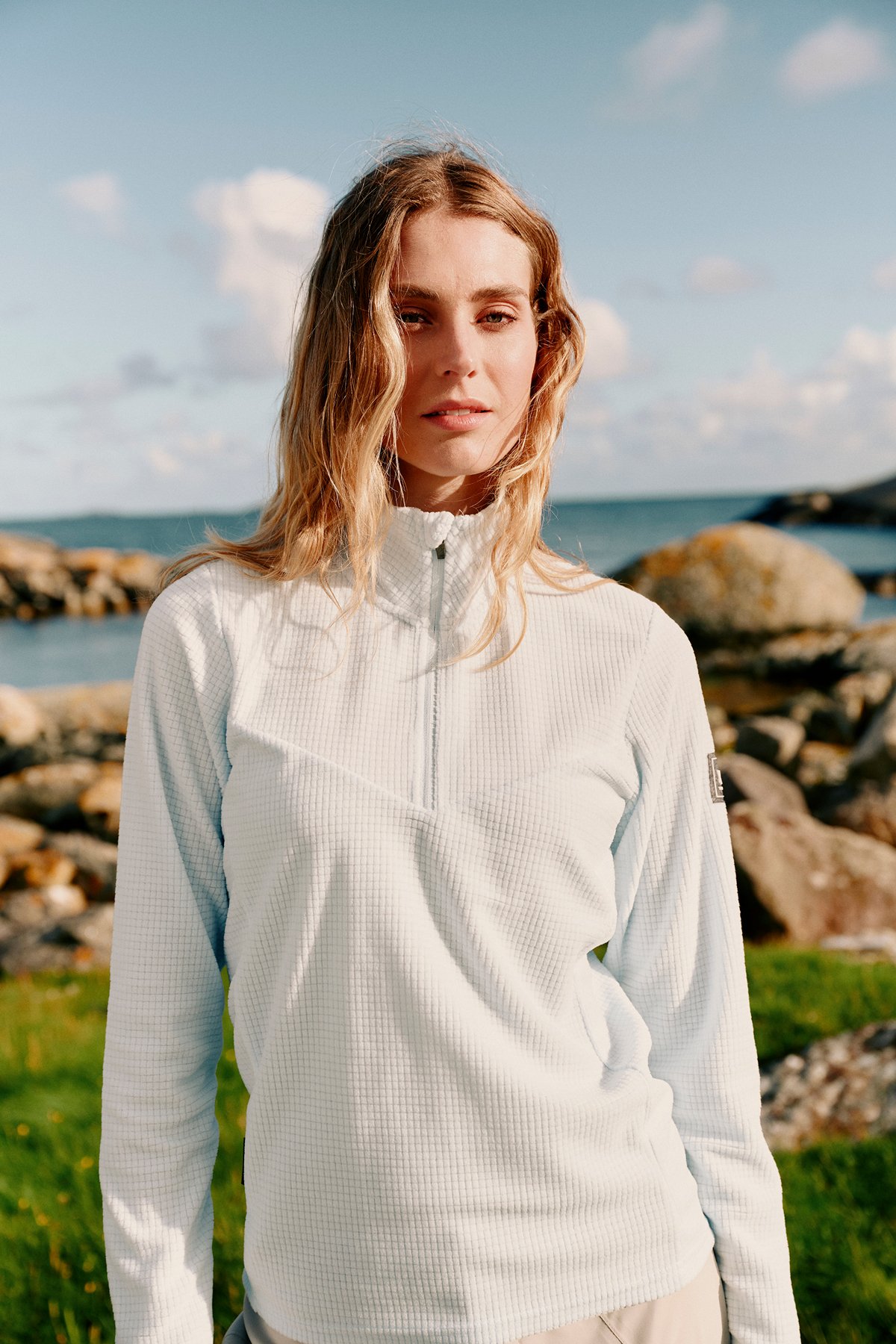 Twentyfour Venture Light Fleece HZ D Isblå