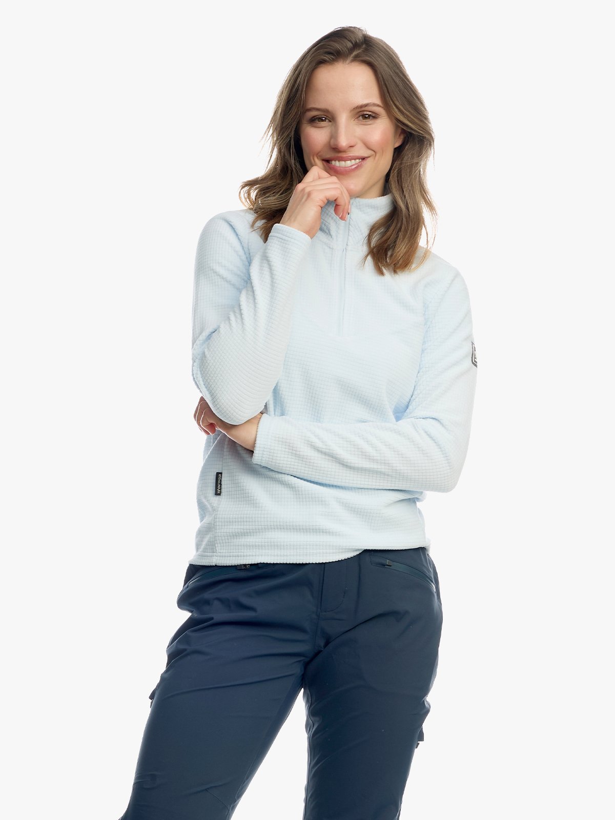 Twentyfour Venture Light Fleece HZ D Isblå