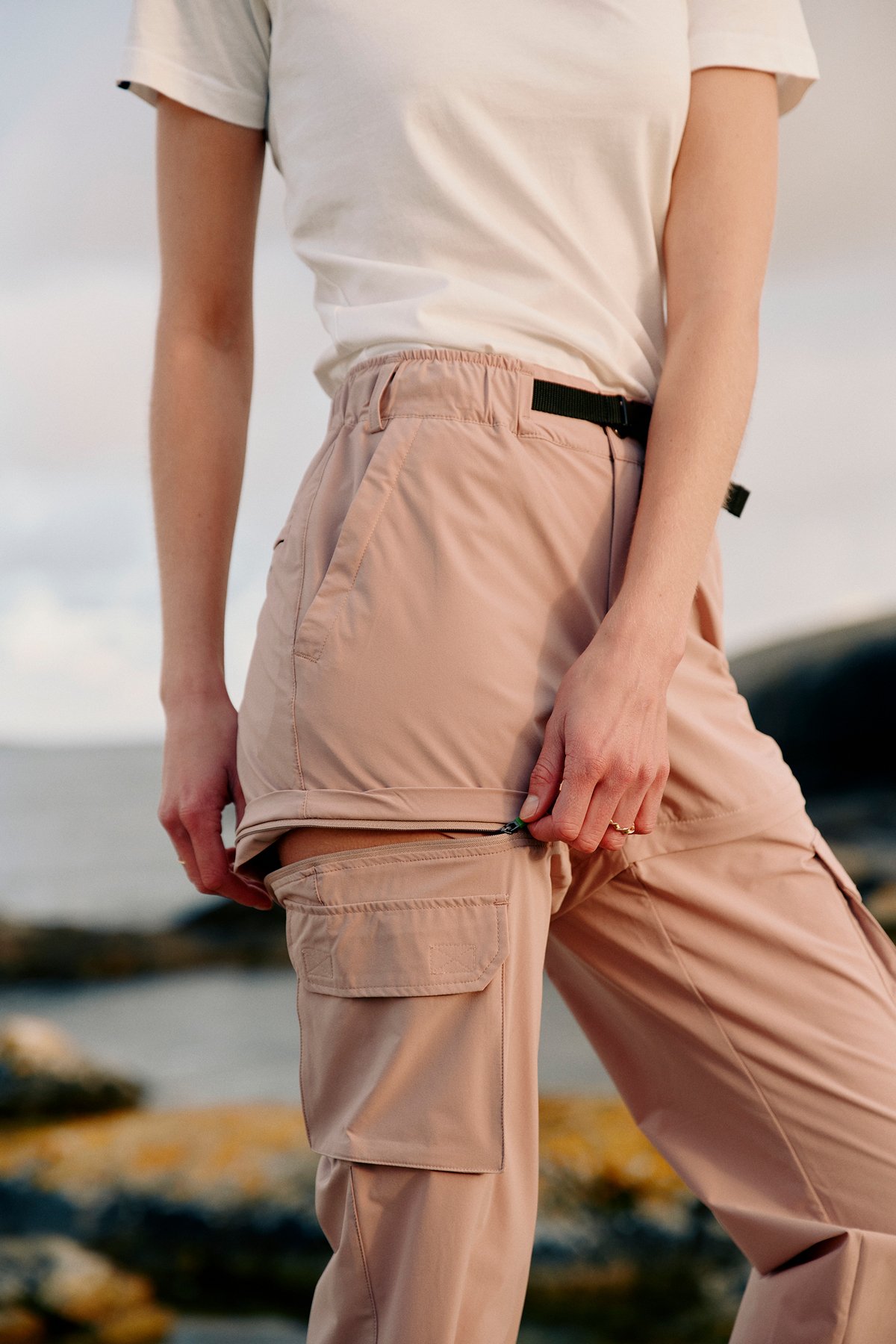 Twentyfour Mode Loosefit Multibukse D Mørk Beige