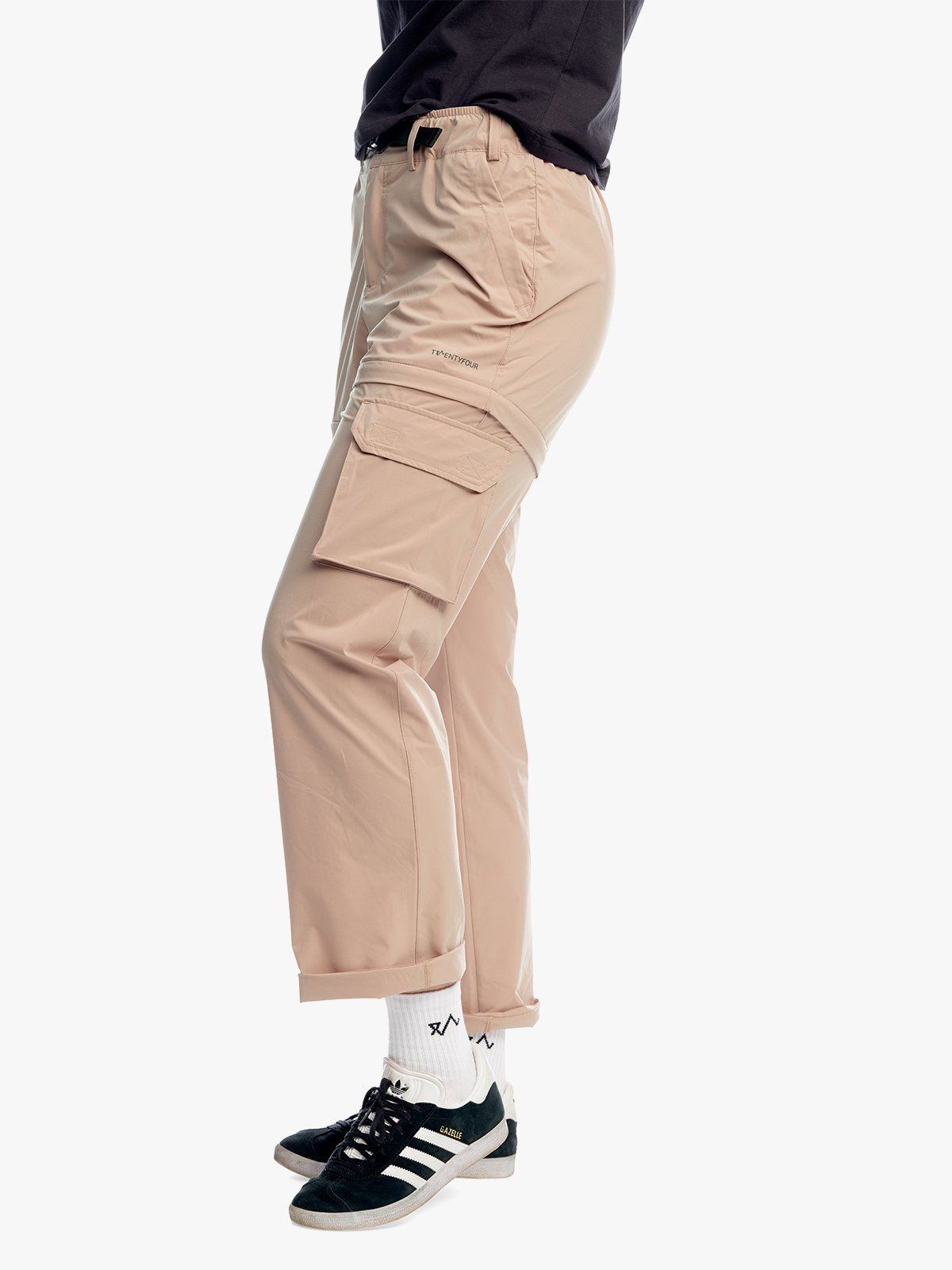 Twentyfour Mode Loosefit Multibukse D Mørk Beige