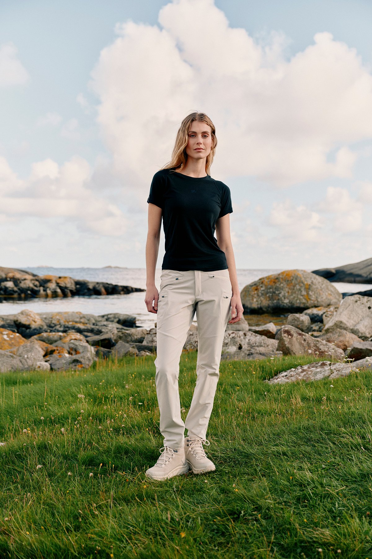 Twentyfour Venture Ullmix T-skjorte D Sort