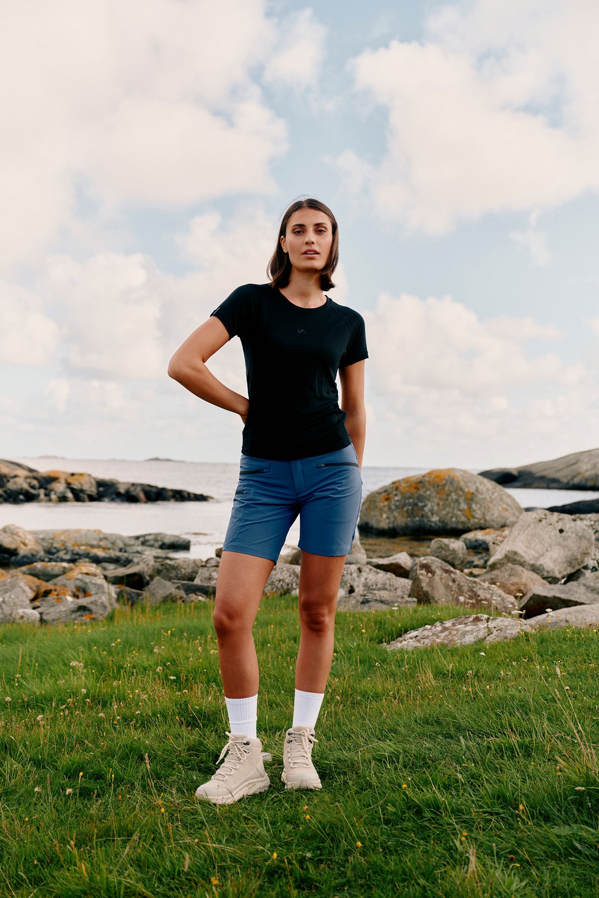 Twentyfour Venture Ullmix T-skjorte D Sort